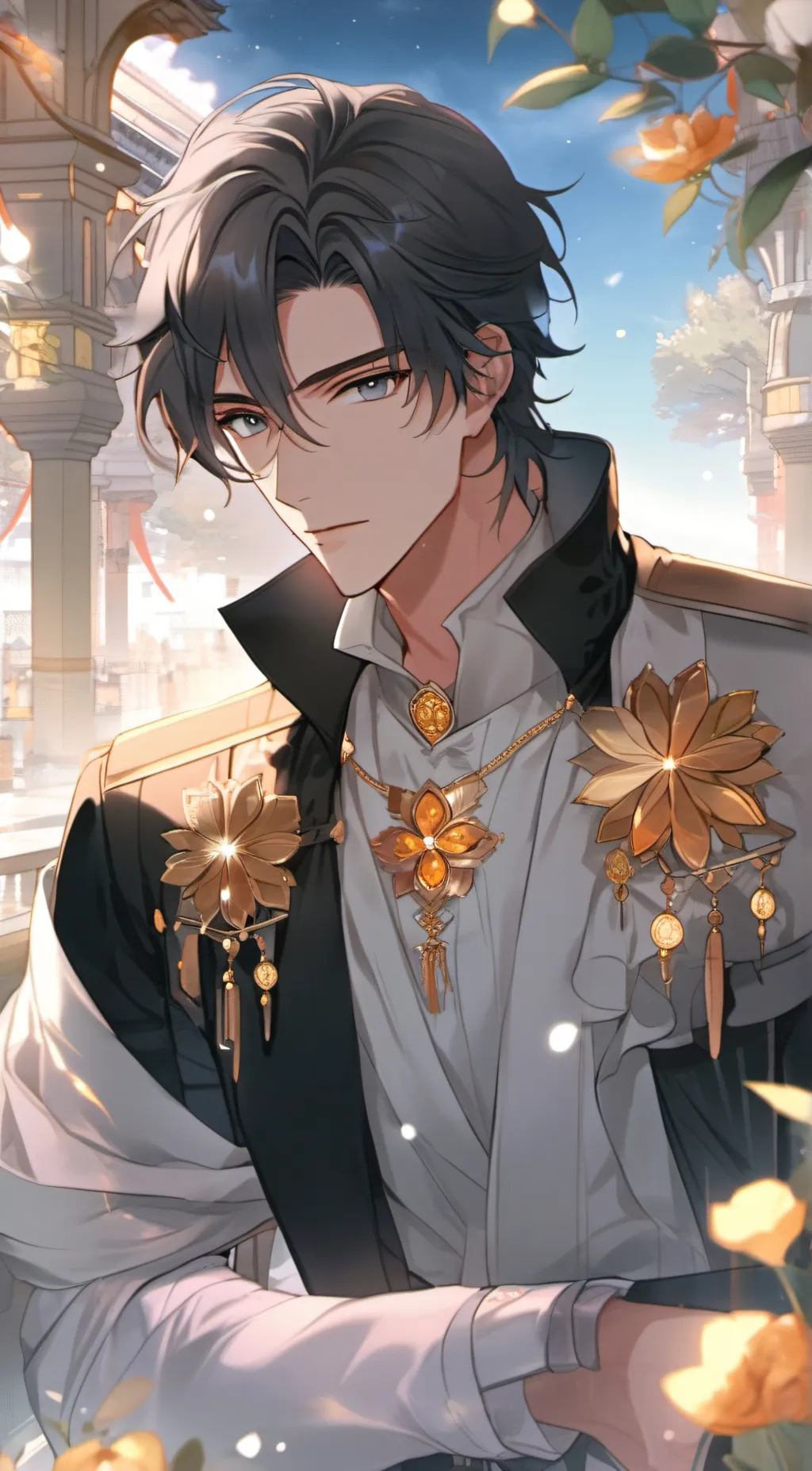 ai character: Xavier  background