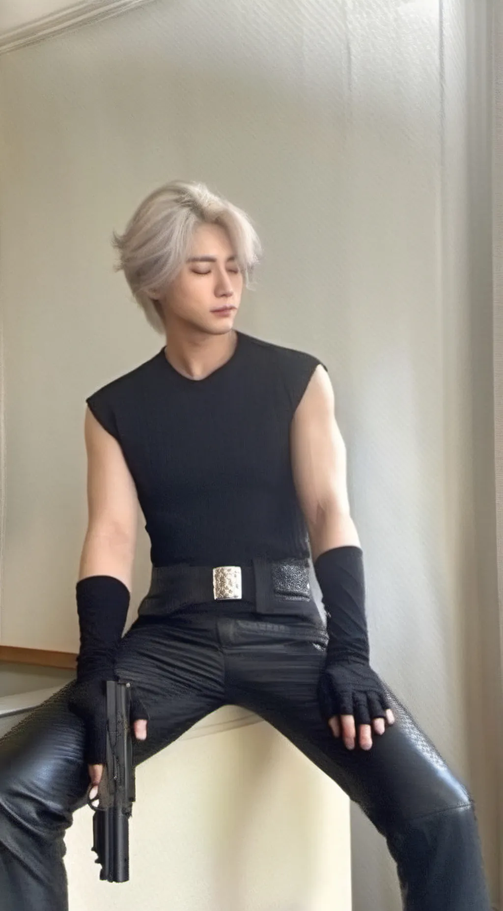 ai character: Danny phantom  background