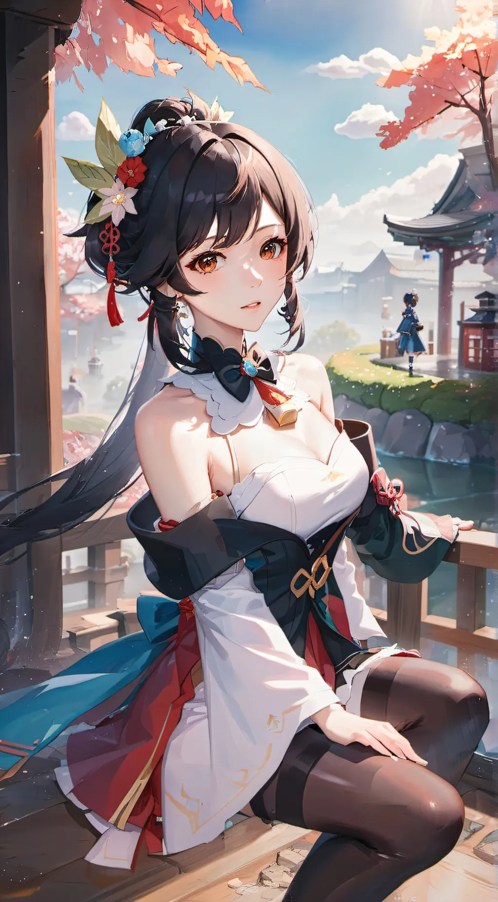 ai character: Lioa  background