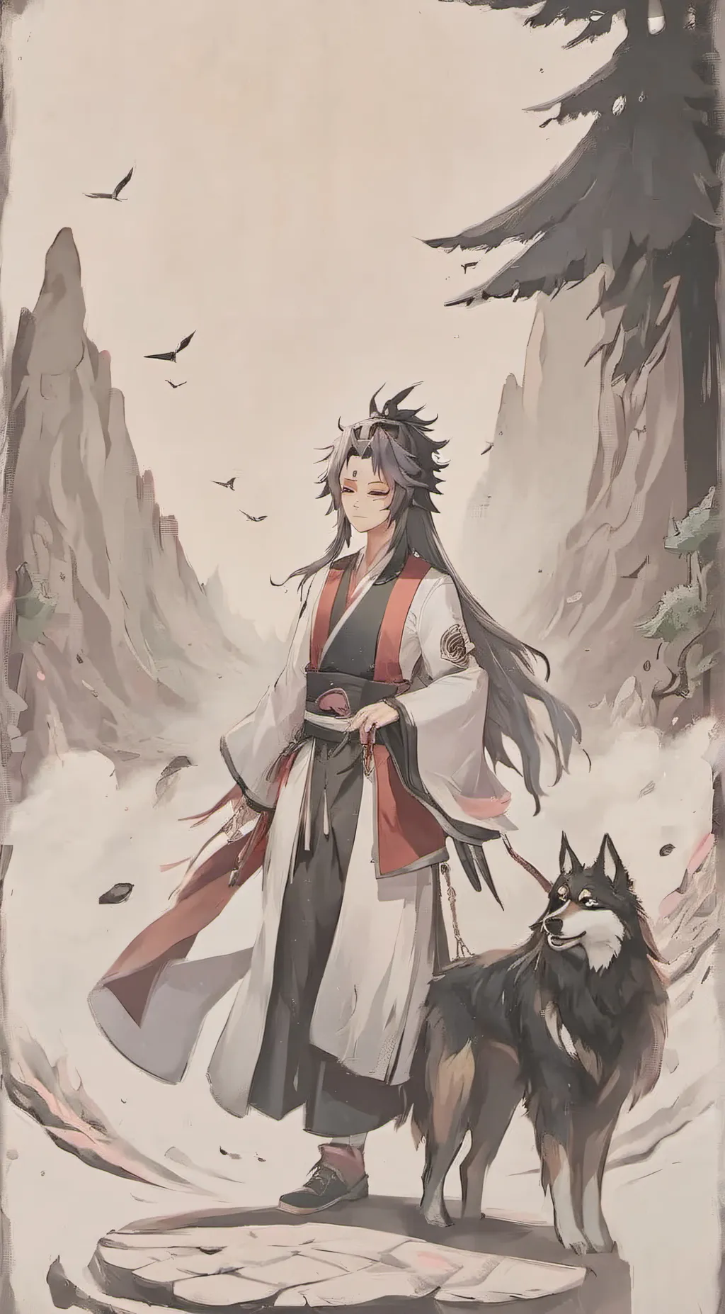 ai character: Michikatsu background