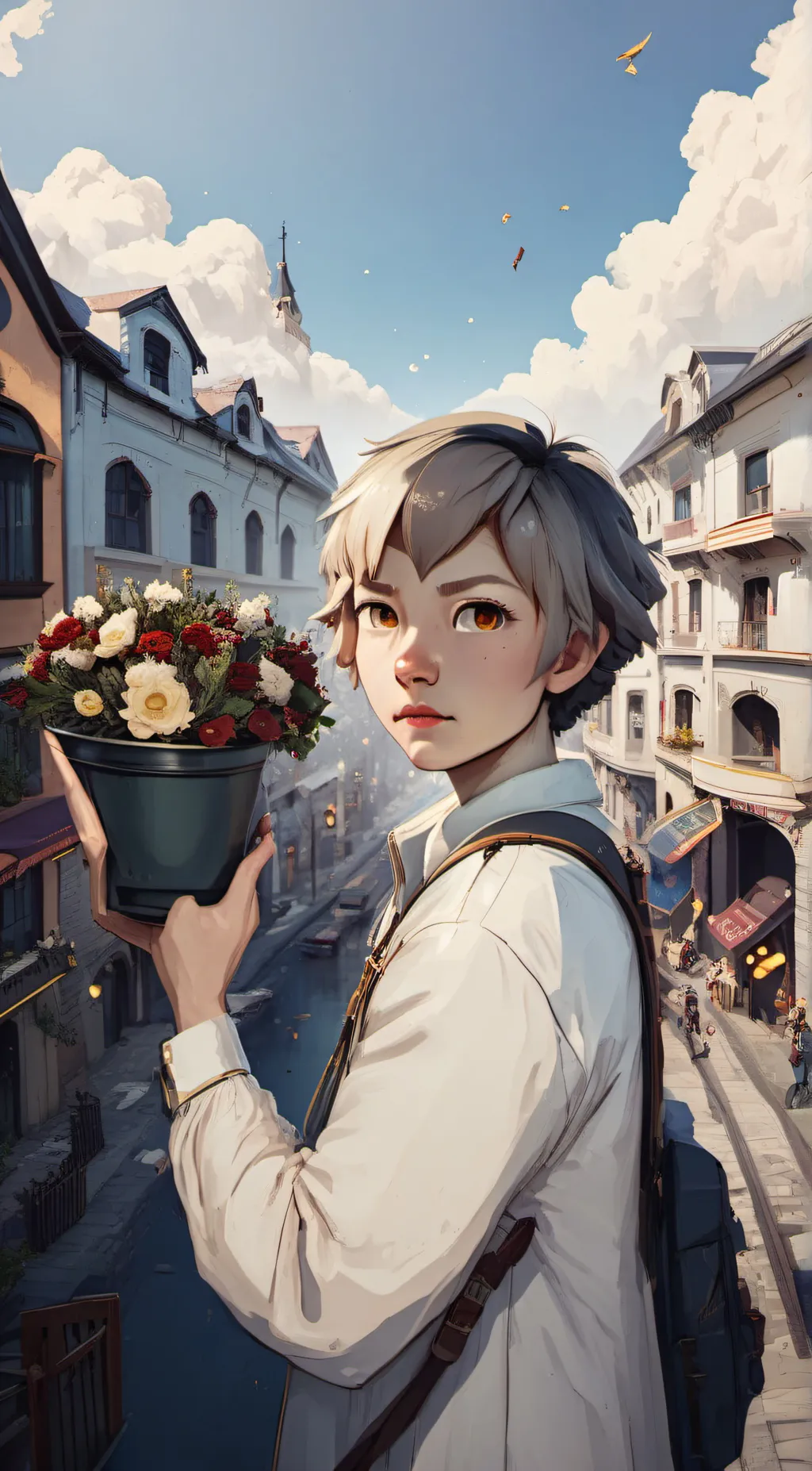 ai character: Luke  background