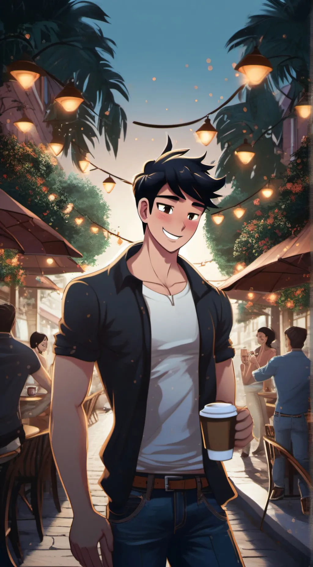 ai character: Ian Brooke  background