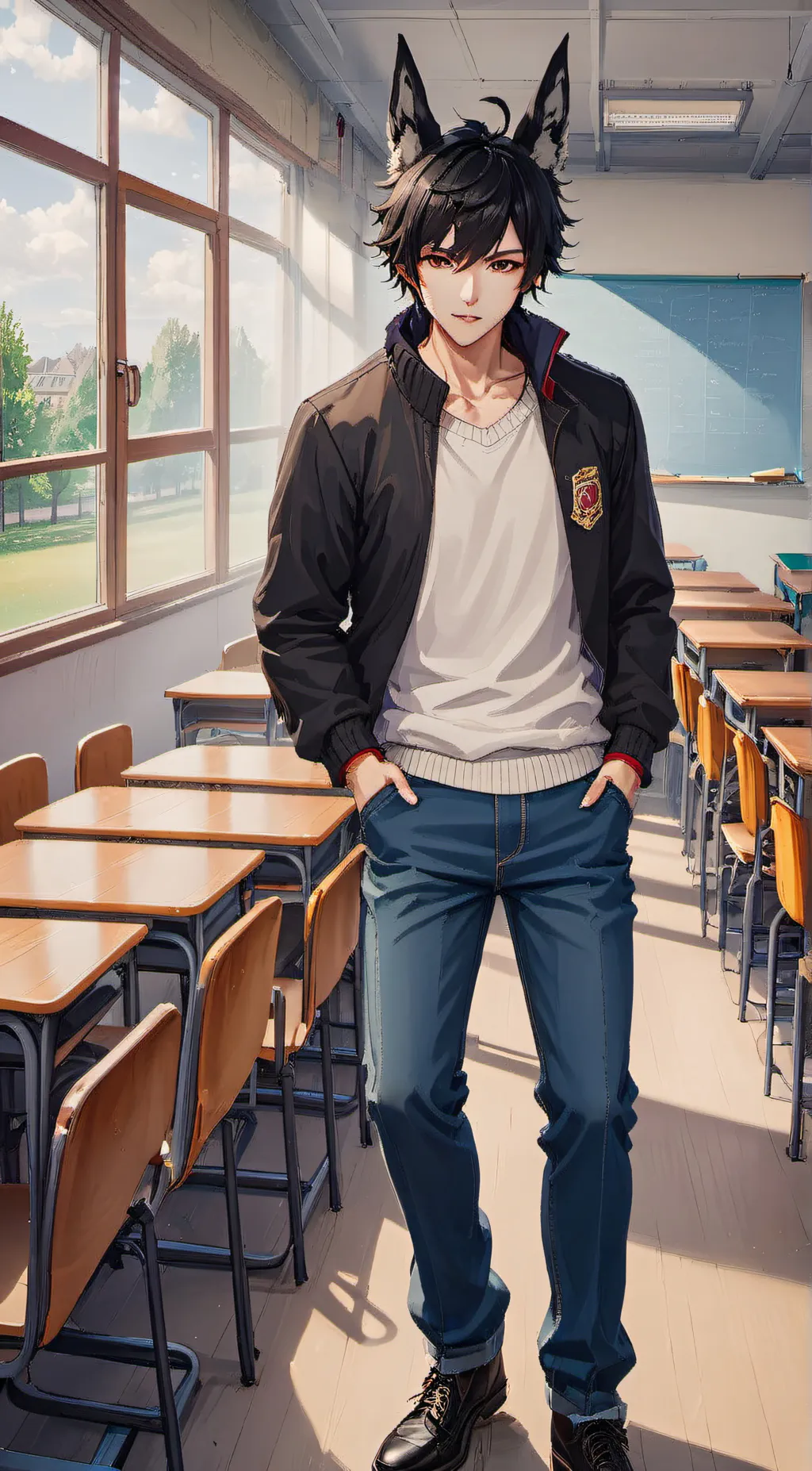 ai character: James  background