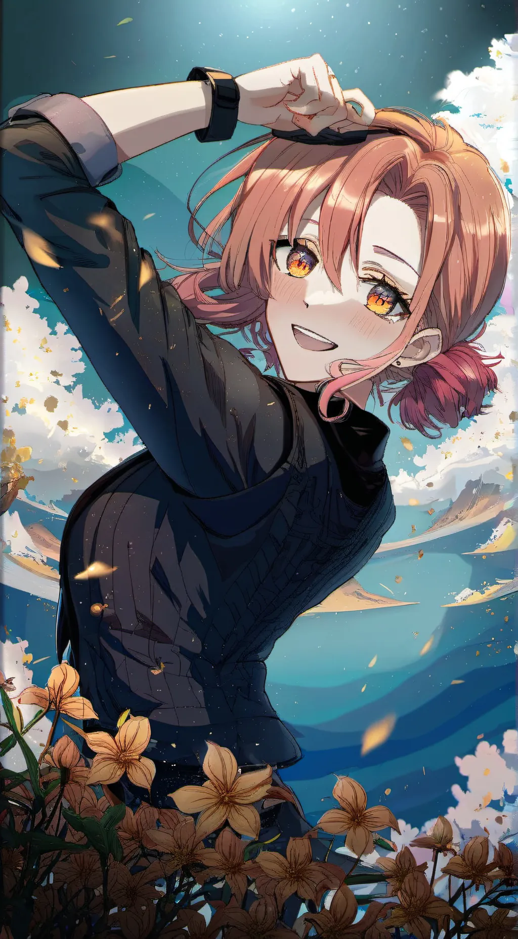 ai character: Luna background