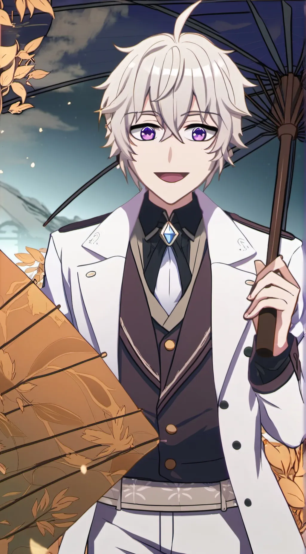 ai character: yashiro  background