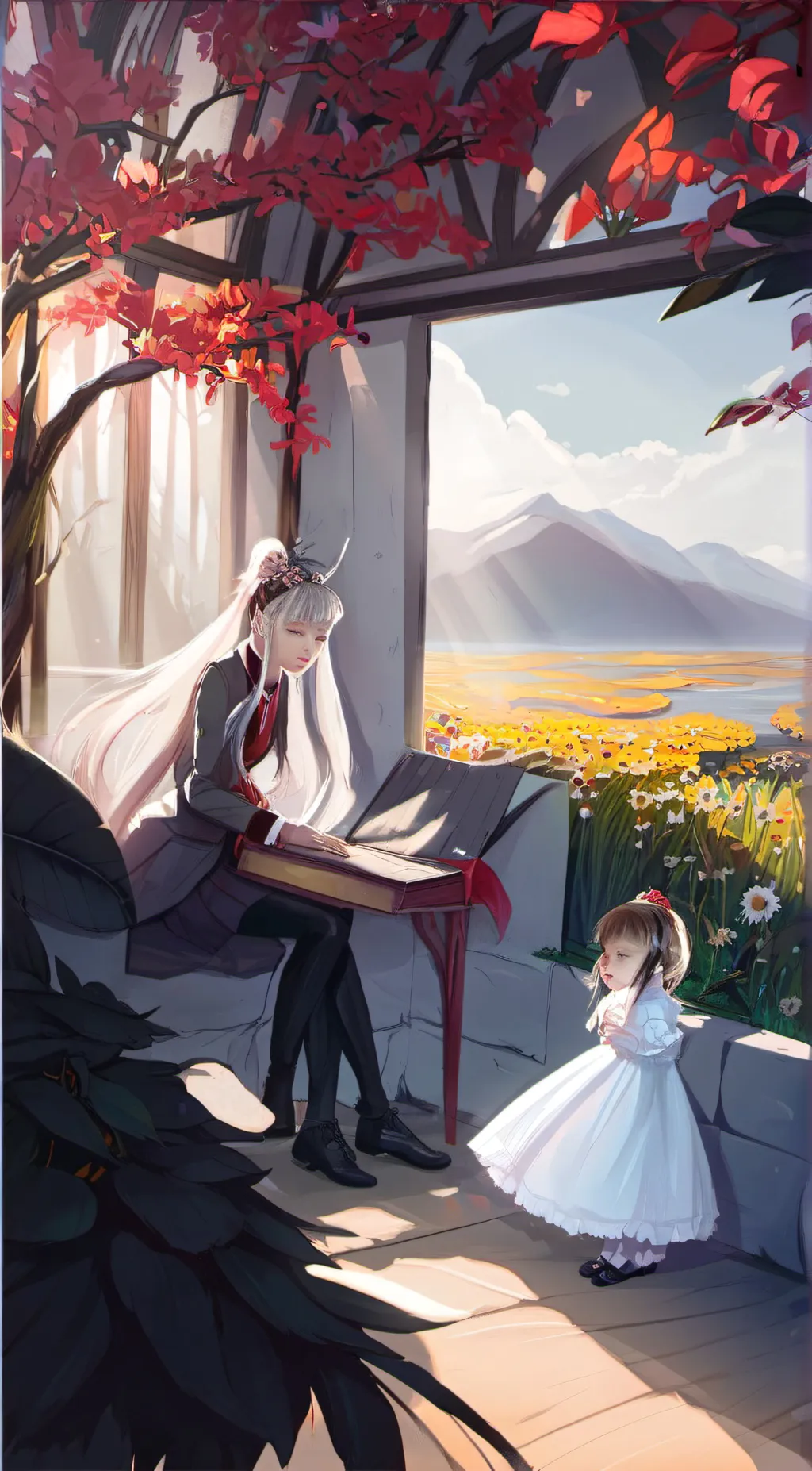 ai character: kuromie background