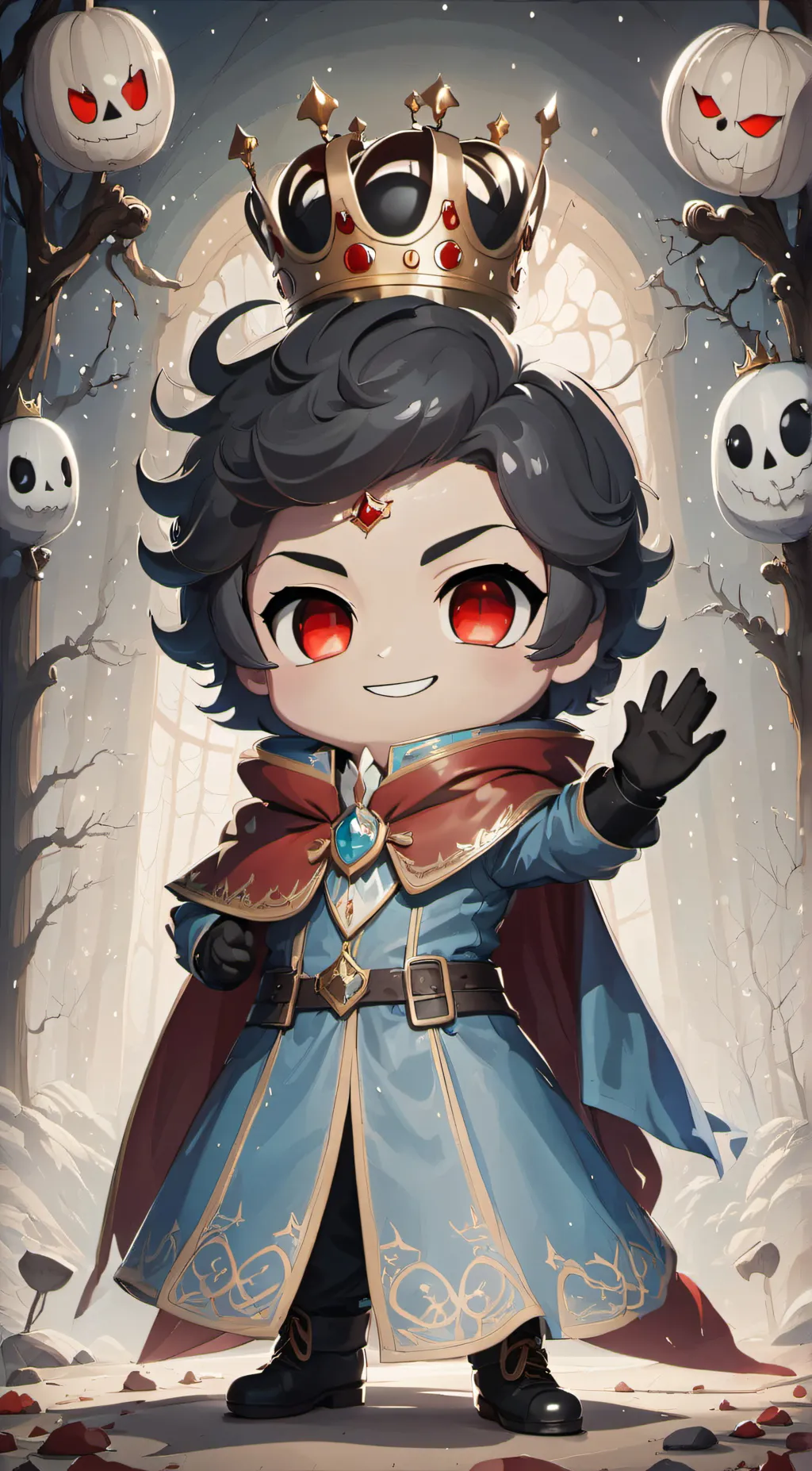 ai character: Stolas  background