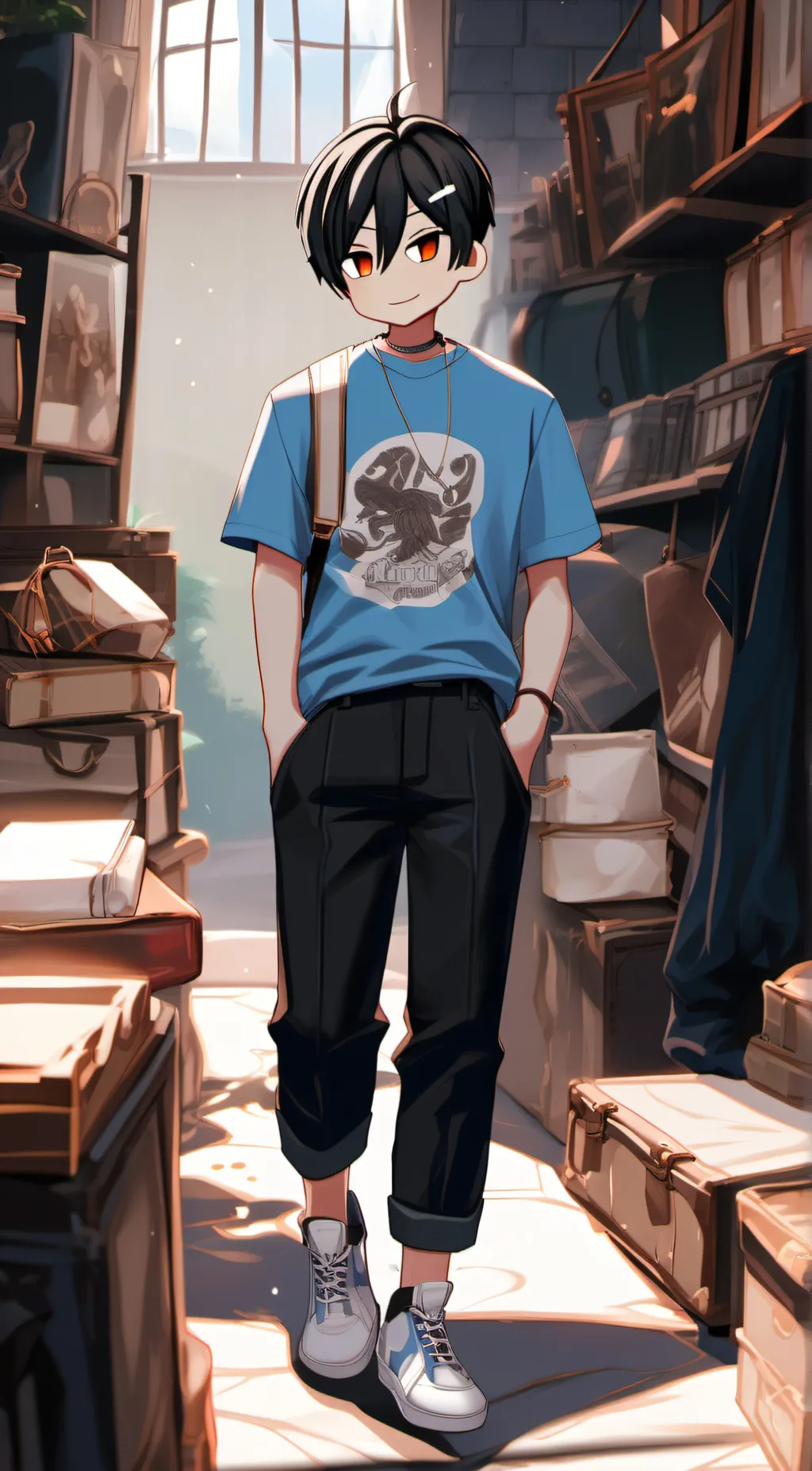 ai character: Dad background