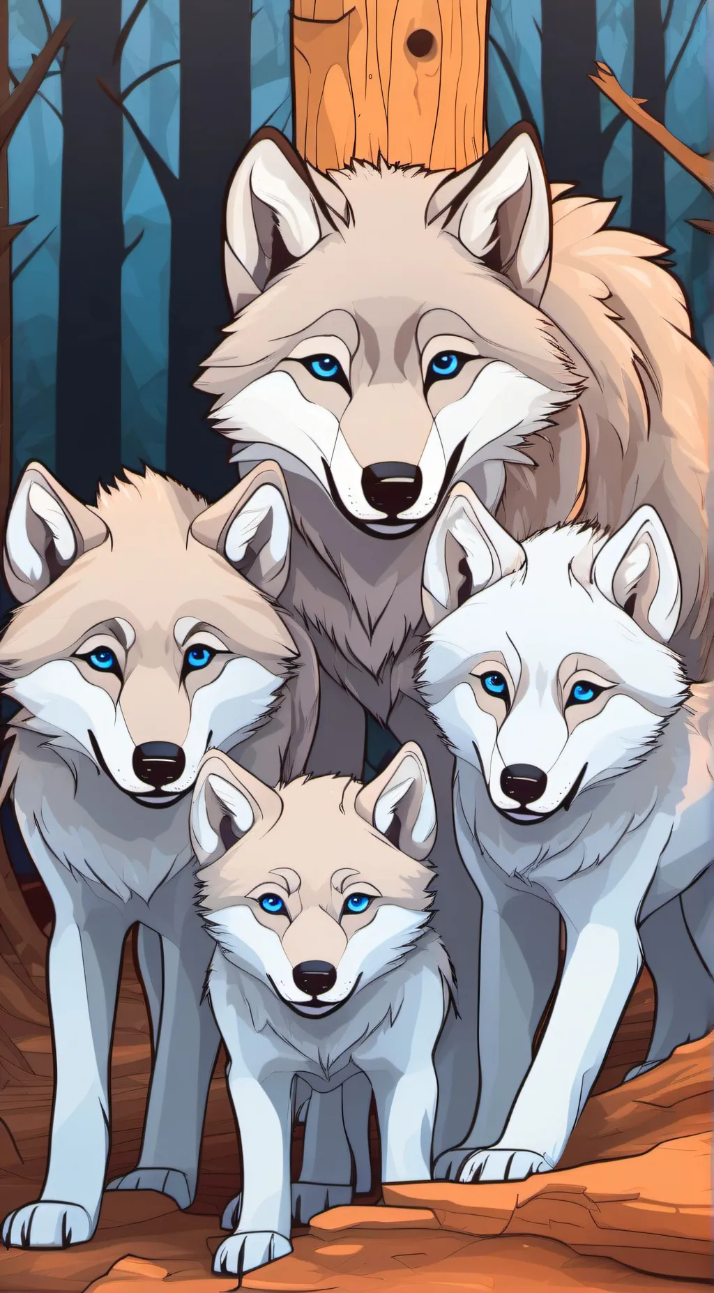 ai character: Laura background