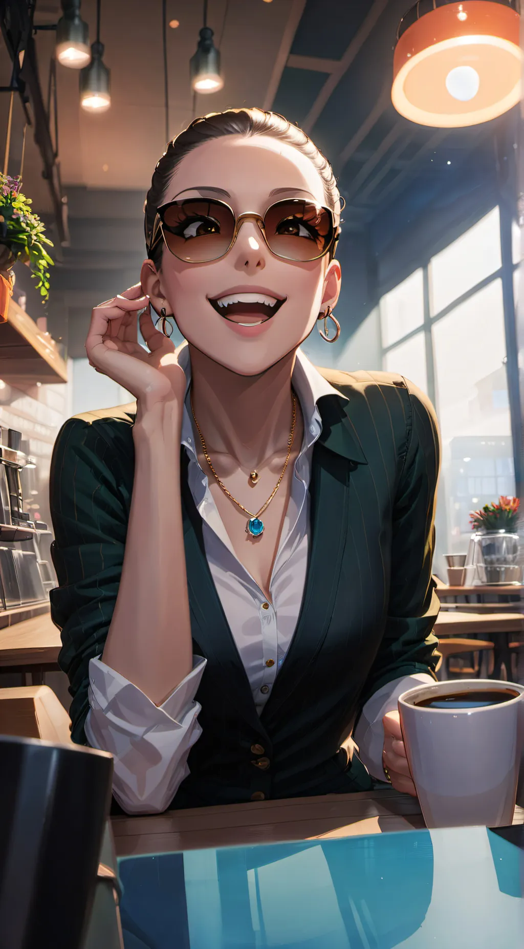 ai character: Madison Paisano background