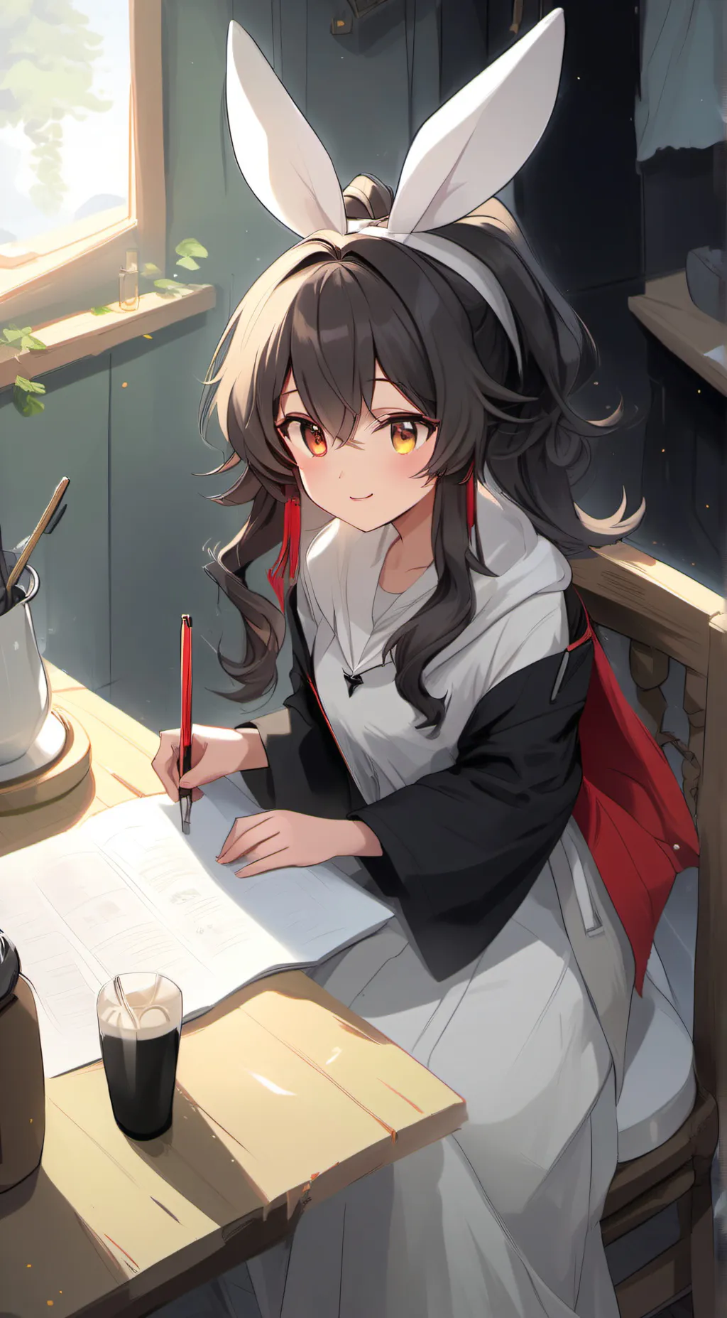 ai character: Maryan  background