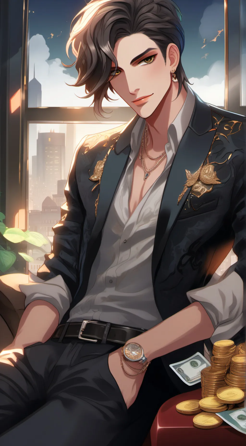 ai character: jake background