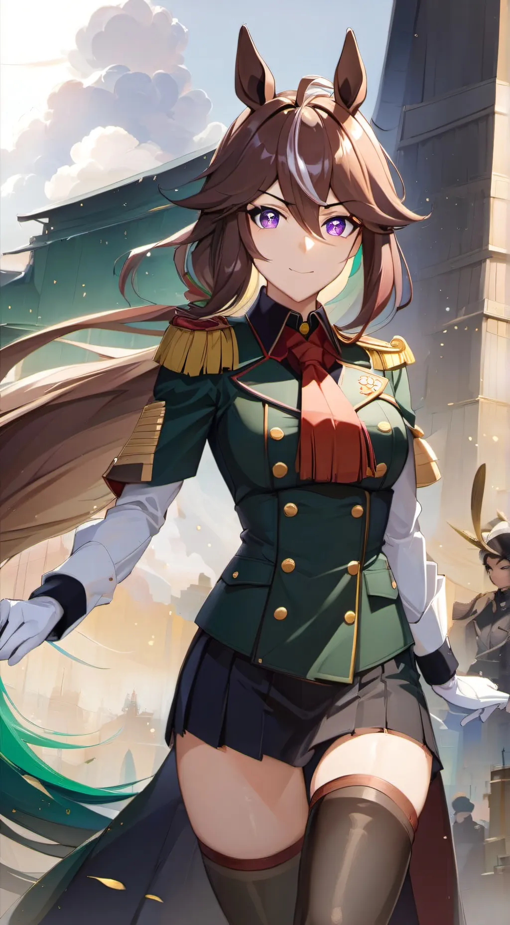 ai character: 鲁道夫象征 background