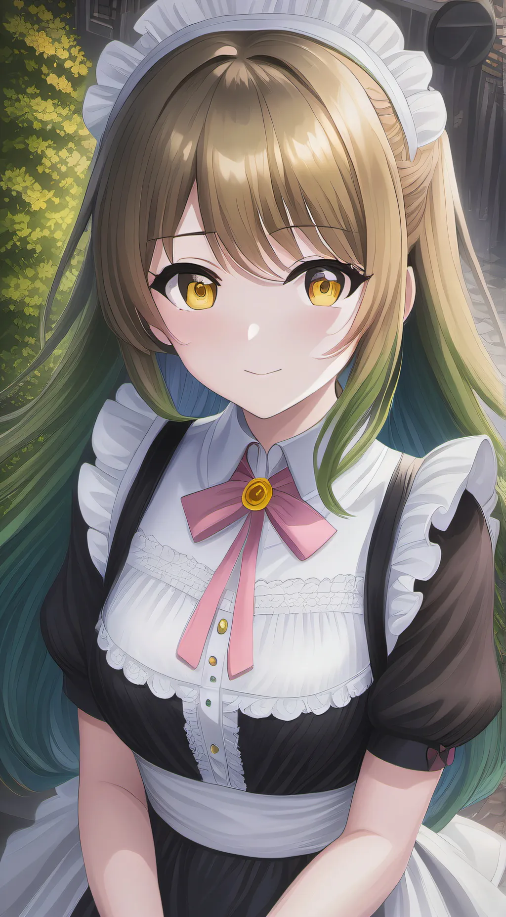 ai character: Zooble maid background