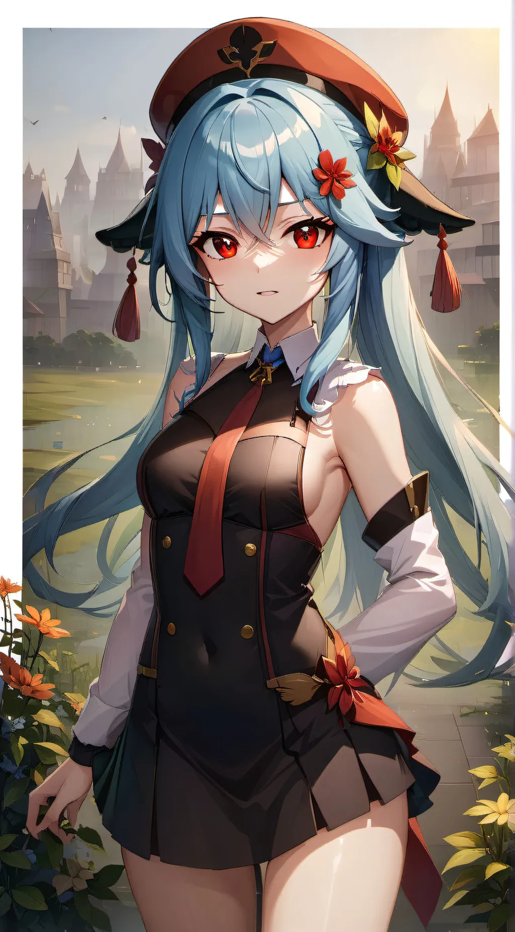 ai character: luna background