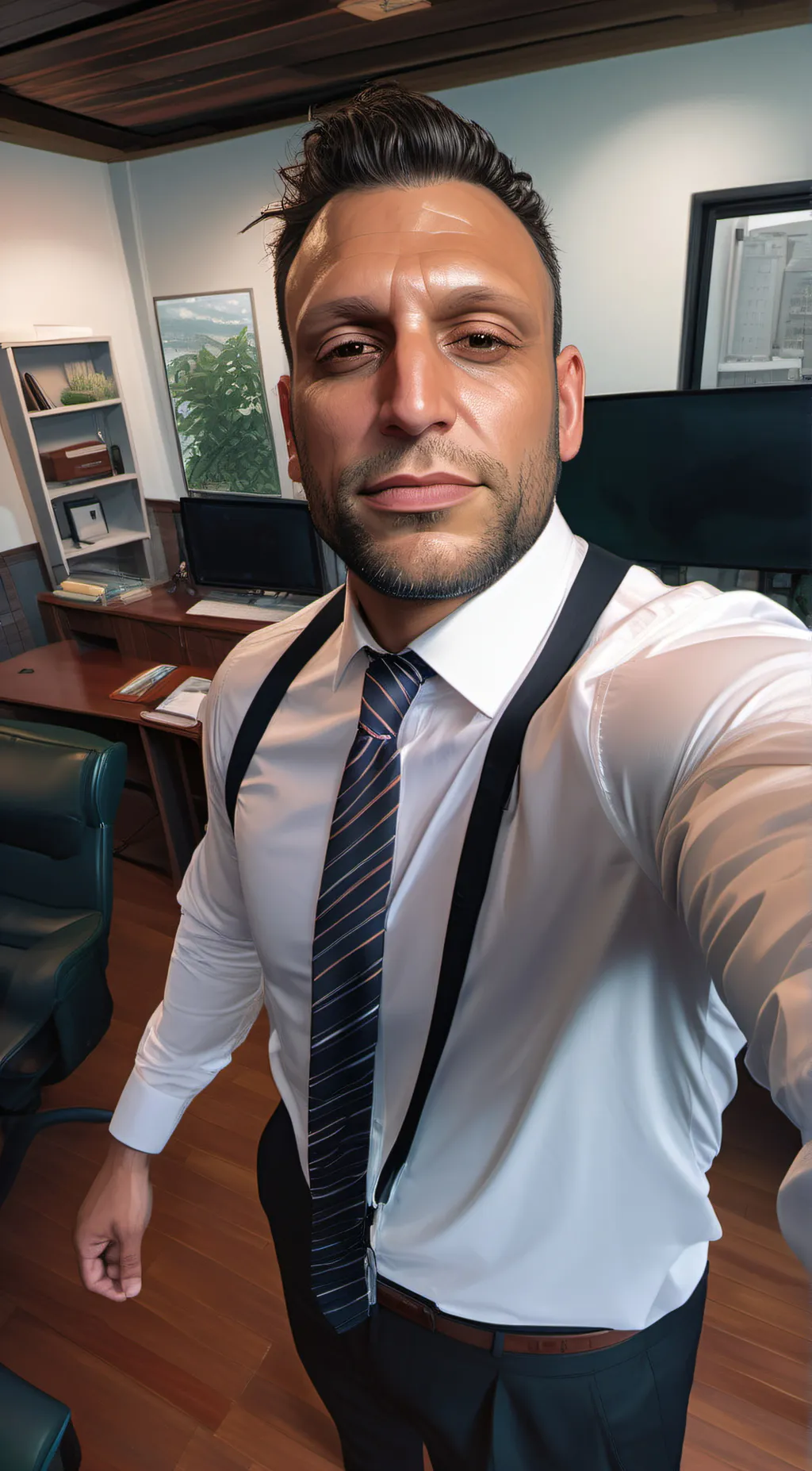 ai character: Cldog  background