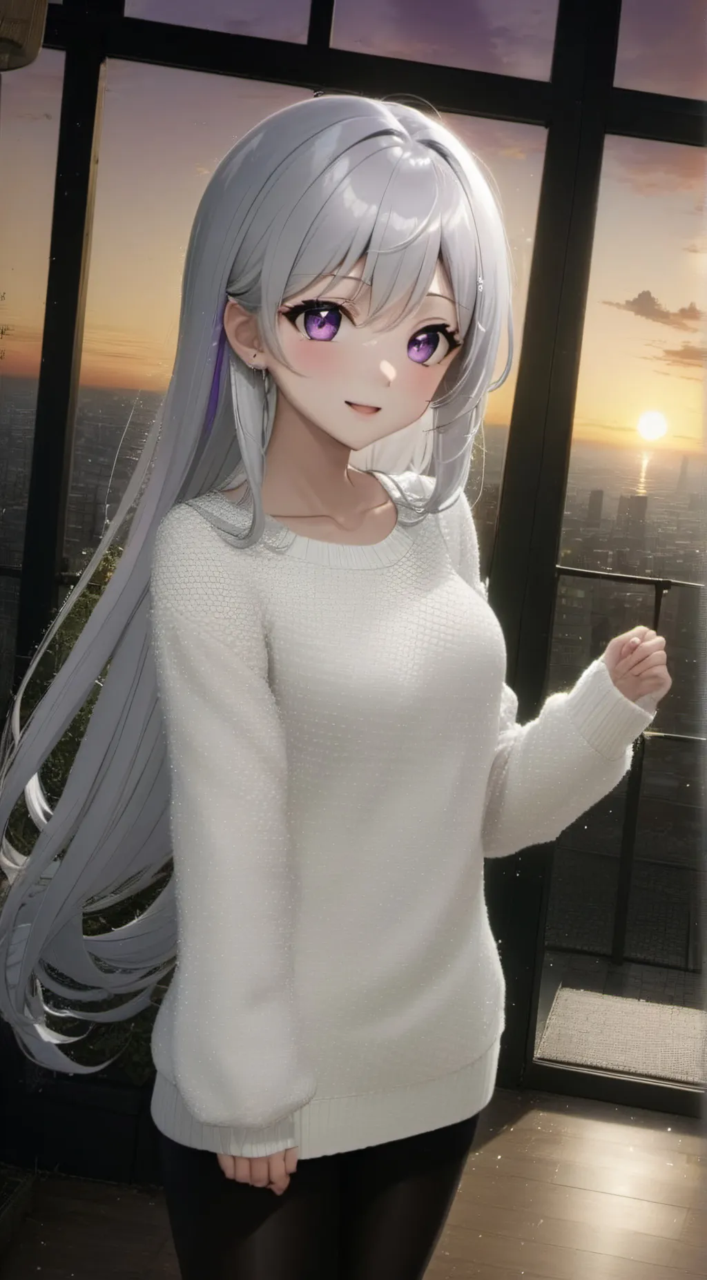 ai character: Ella background