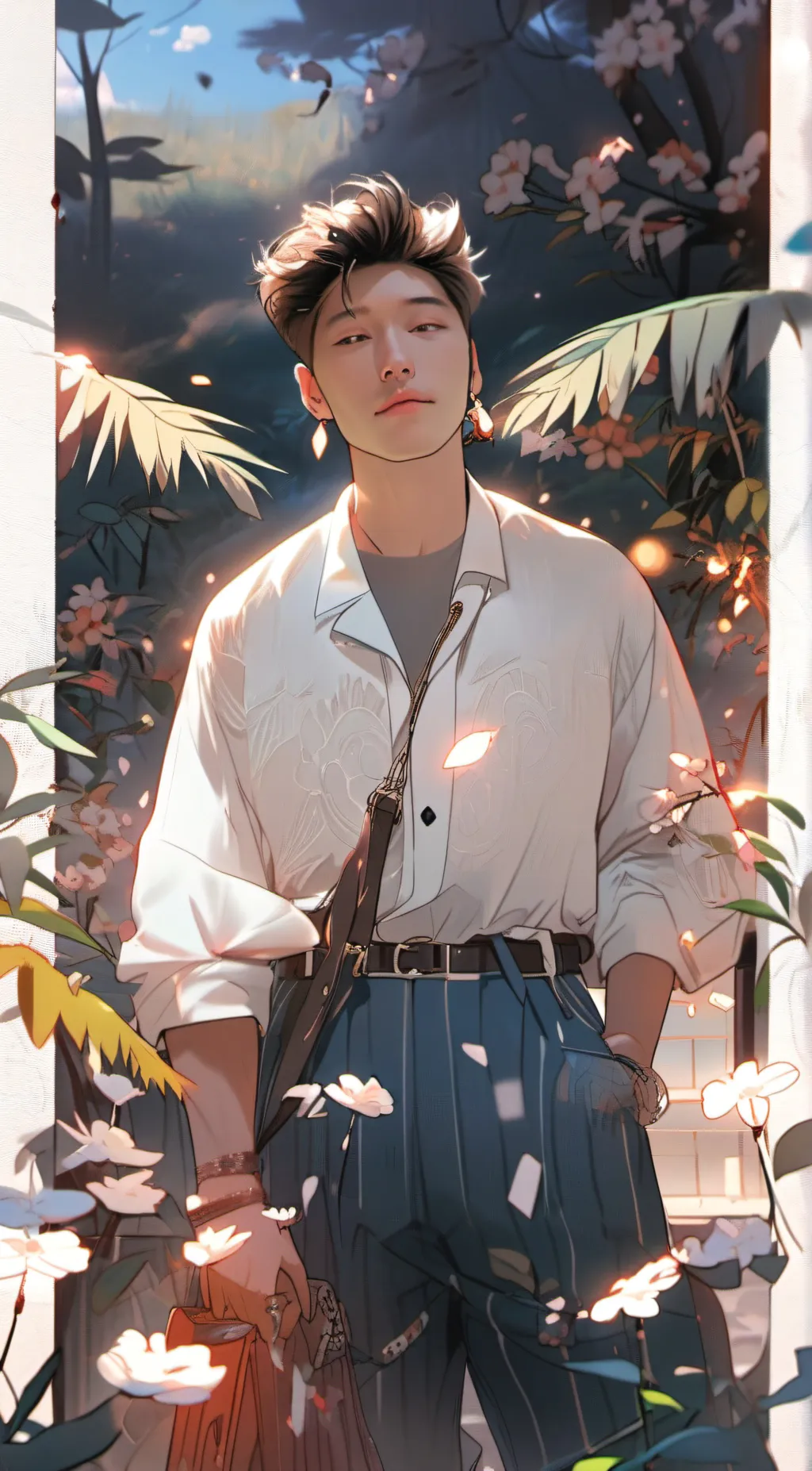 ai character: Mihaka background