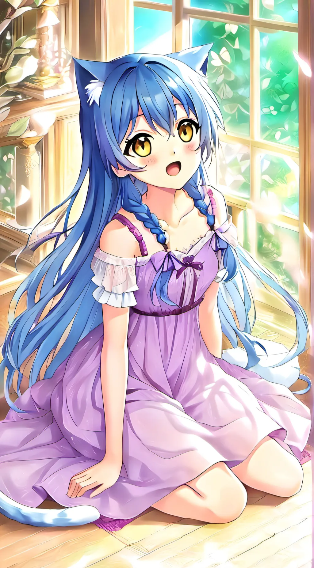 ai character: Mia background