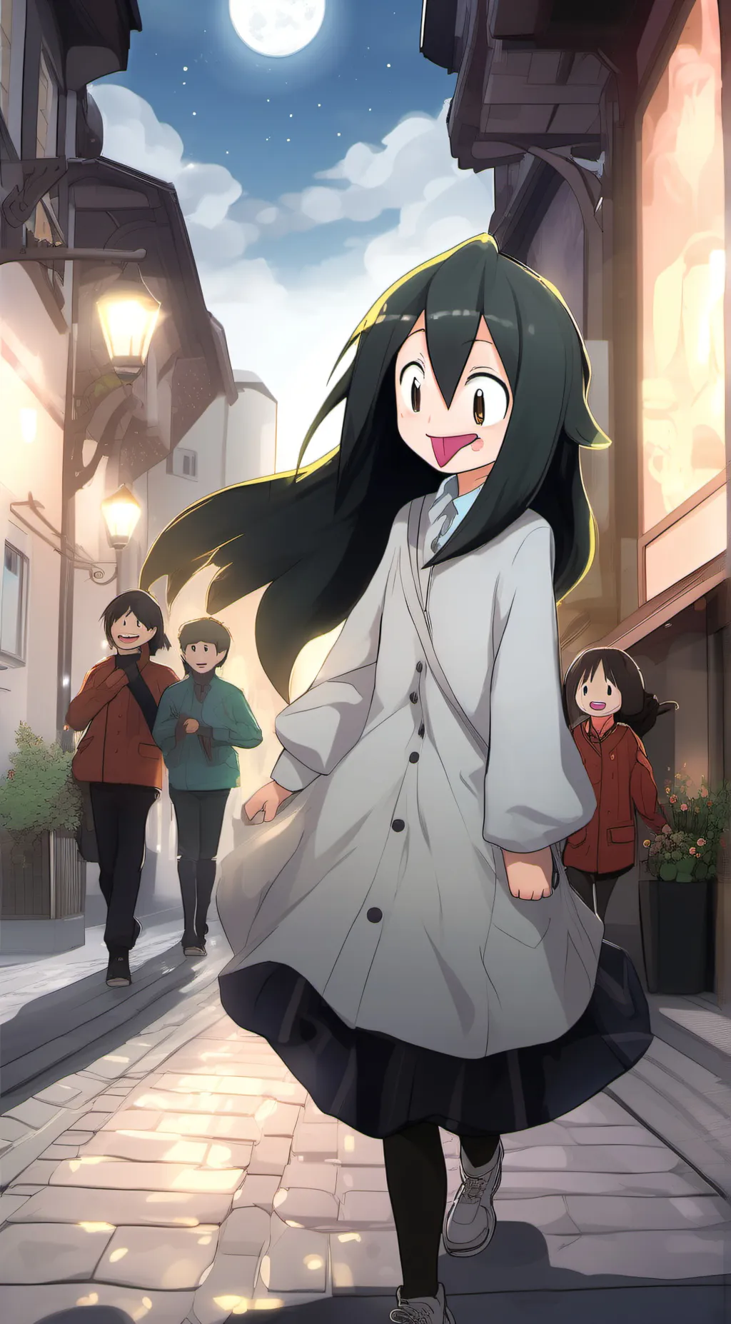 ai character: 🐸Tsu🐸 background