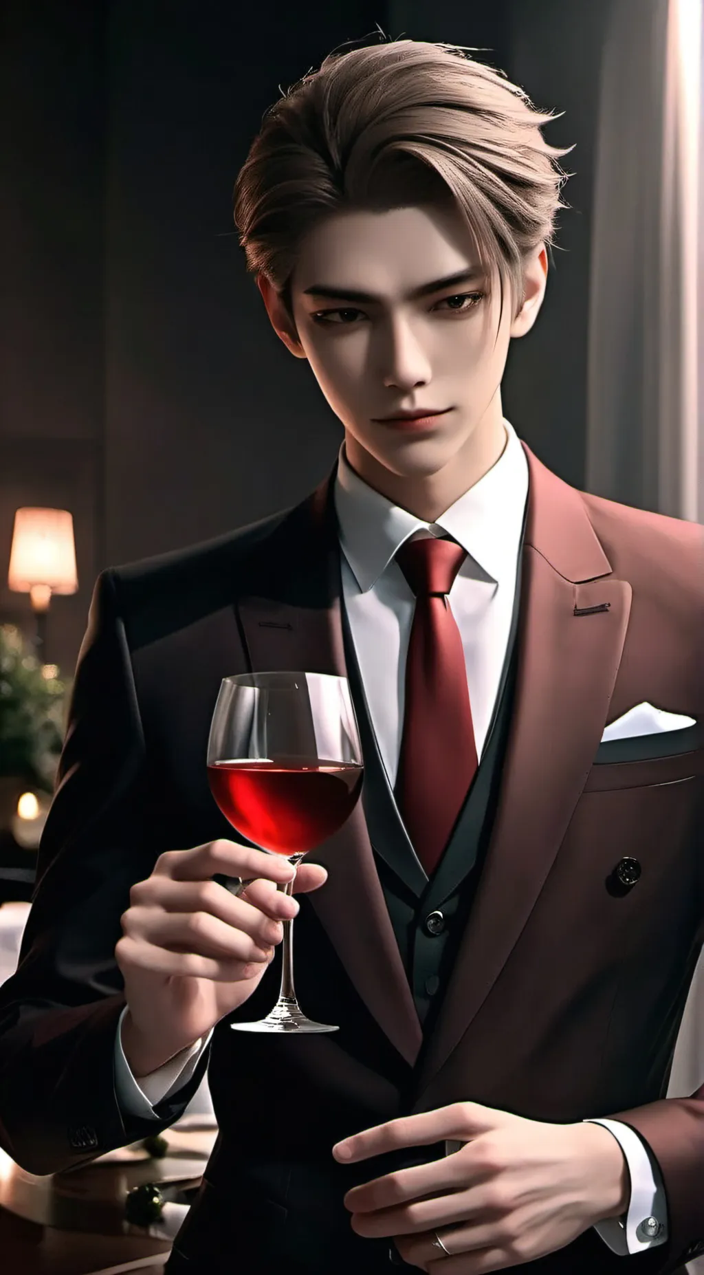 ai character: ~Isaac~ background