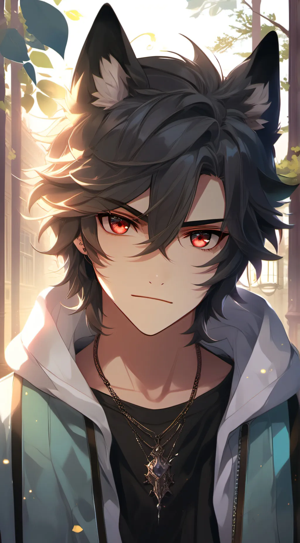 ai character: Alexander  background