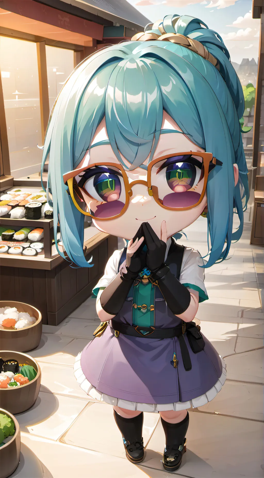 ai character: Luner background