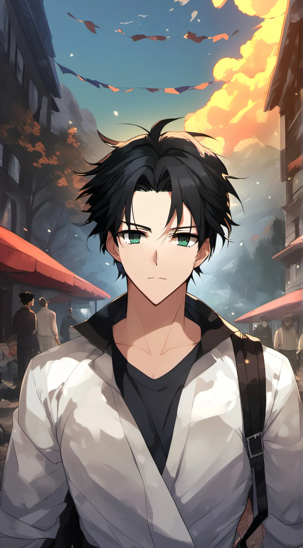 ai character: Ash background