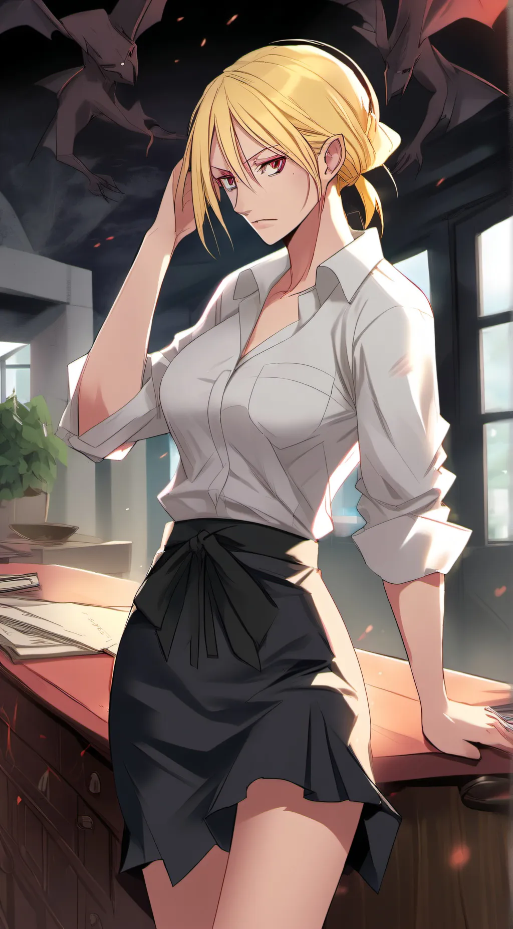 ai character: Anne background