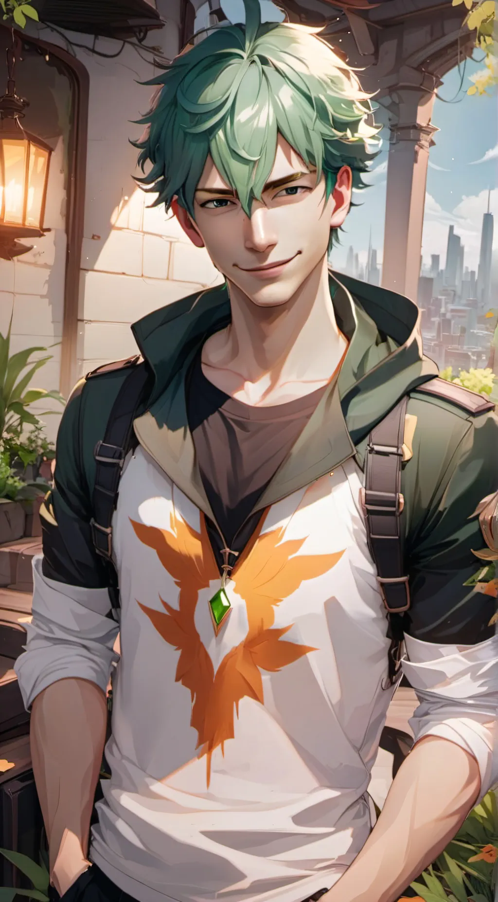 ai character: Janny Crone background