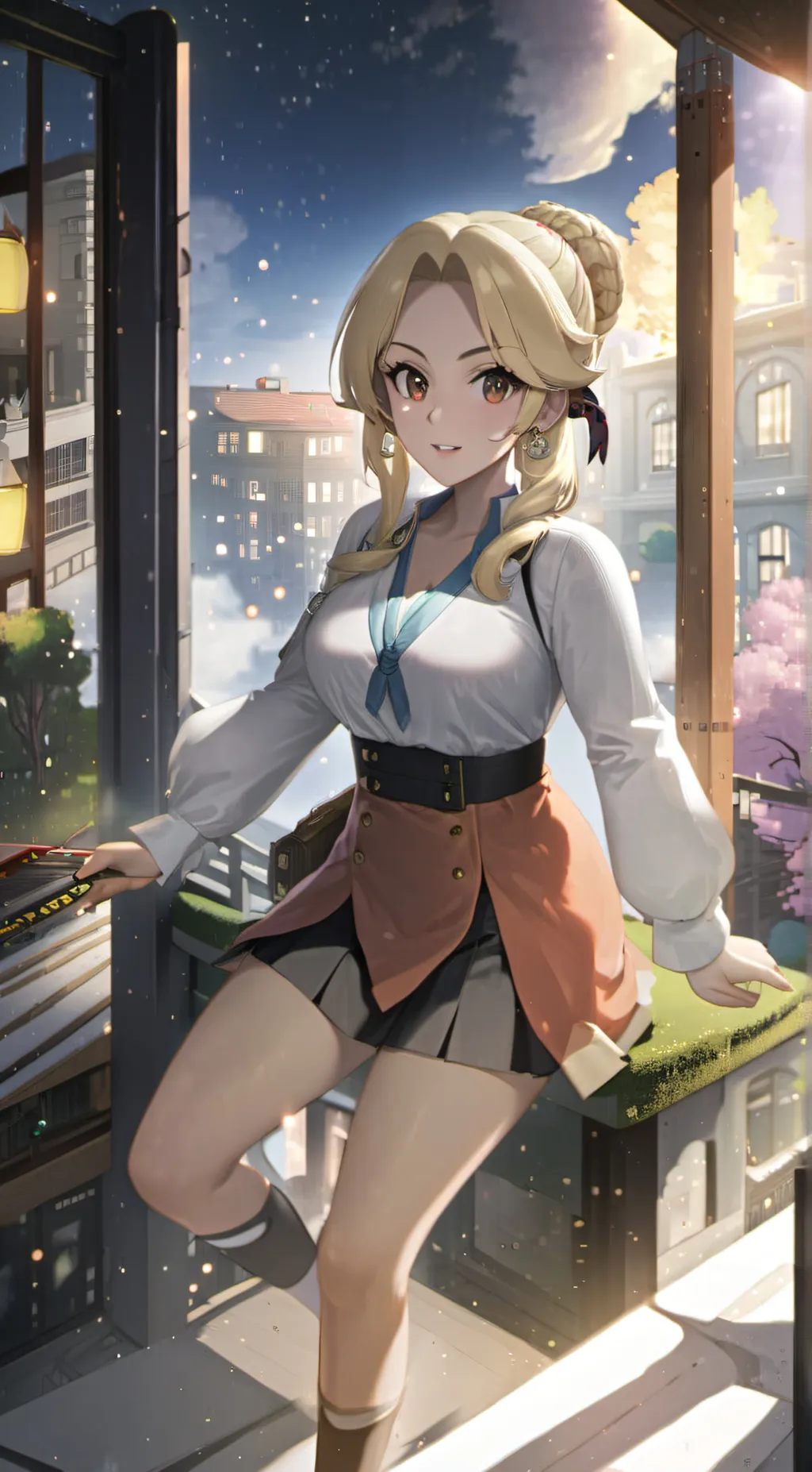 ai character: Lily background