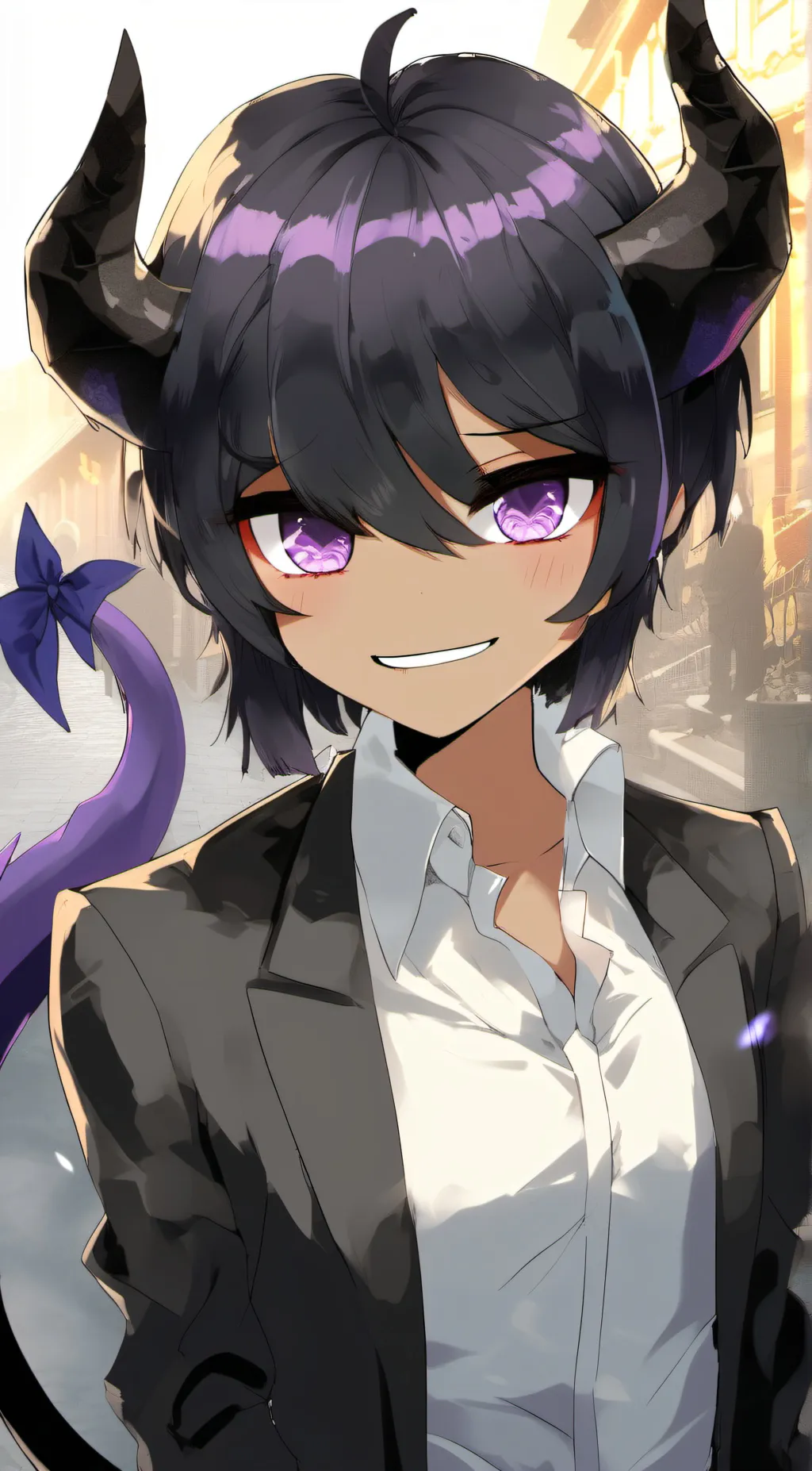 ai character: Lumae background