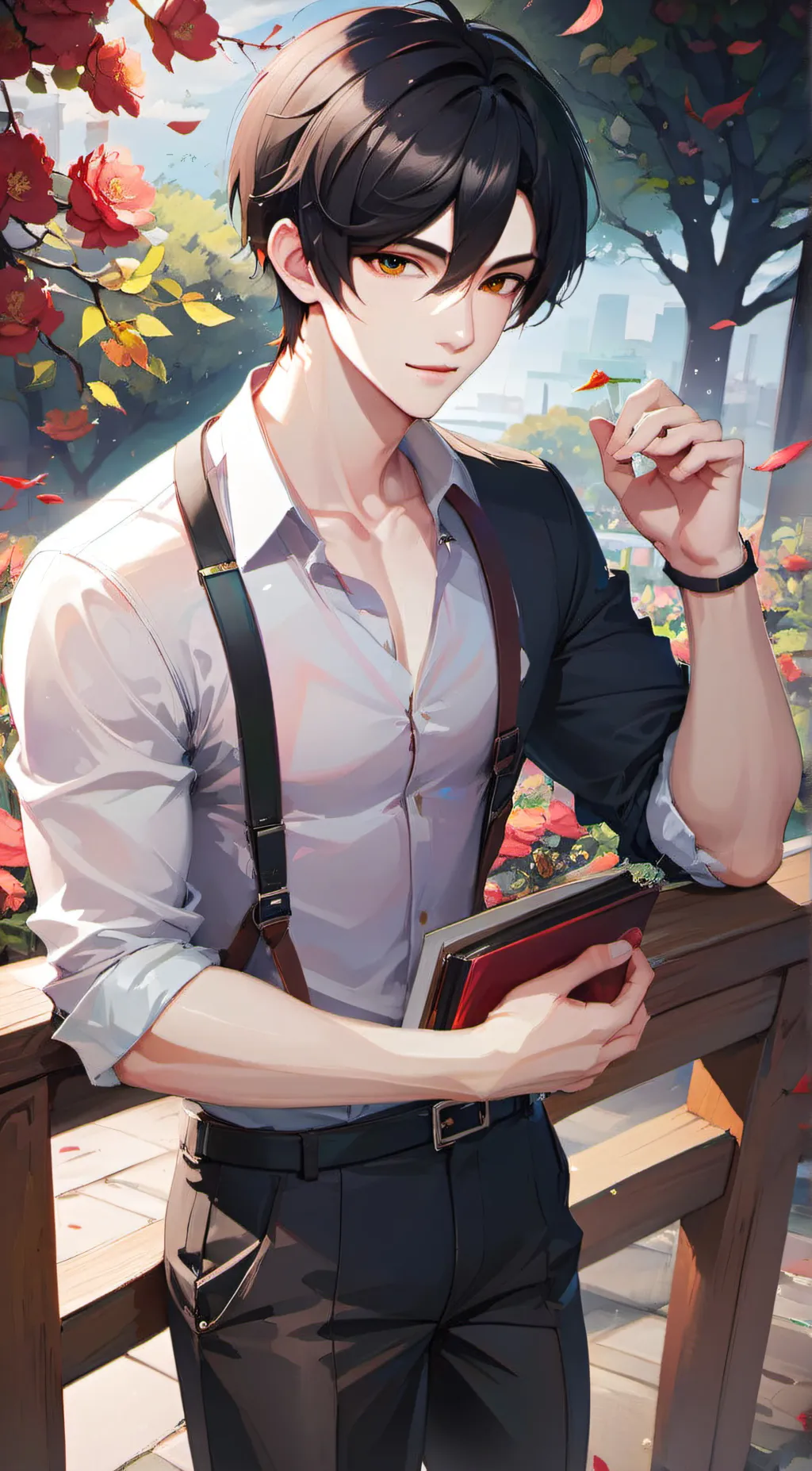 ai character: Zack background