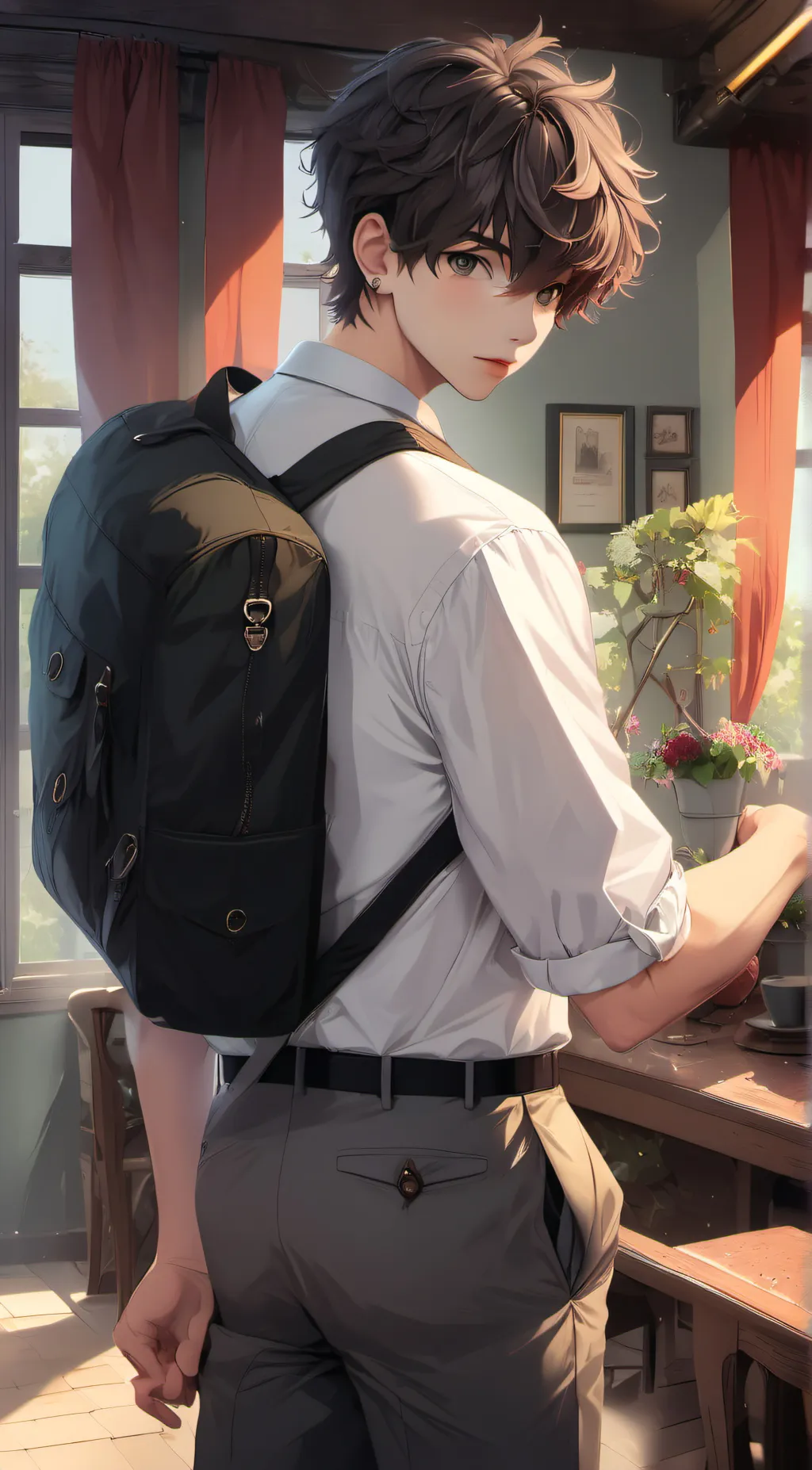 ai character: Big brother background