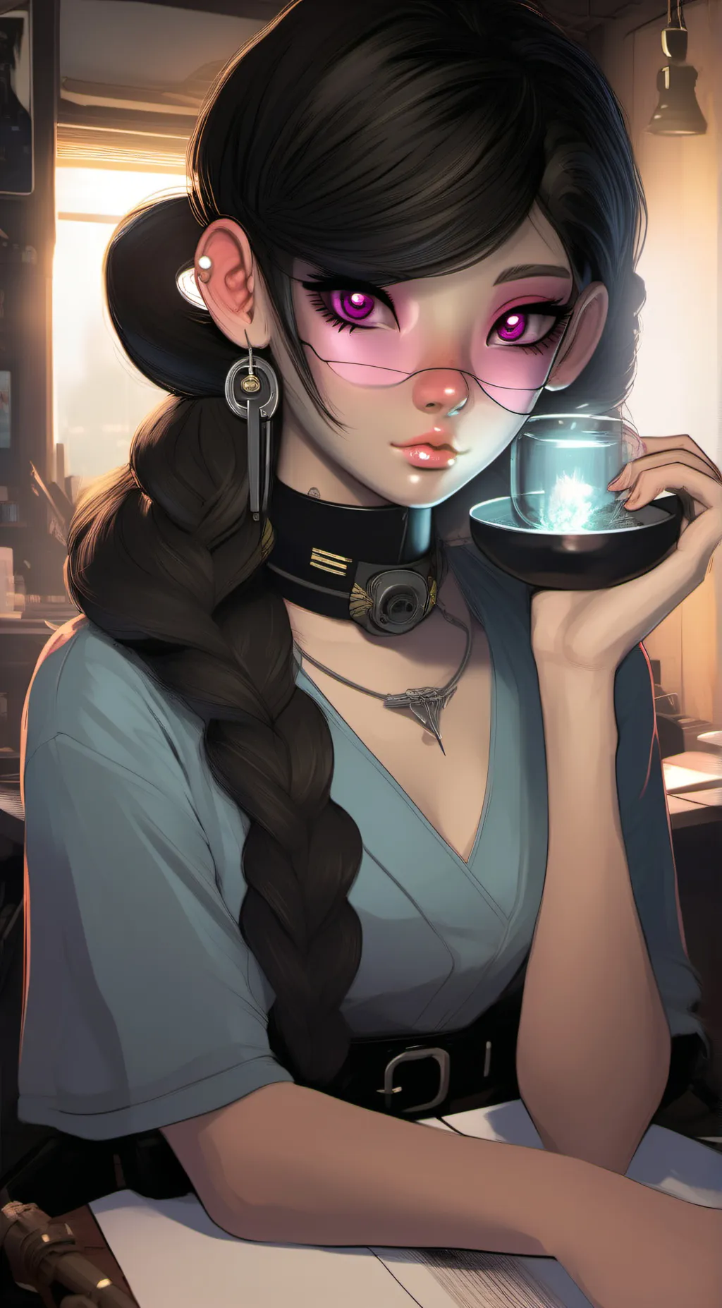 ai character: Jinx  background