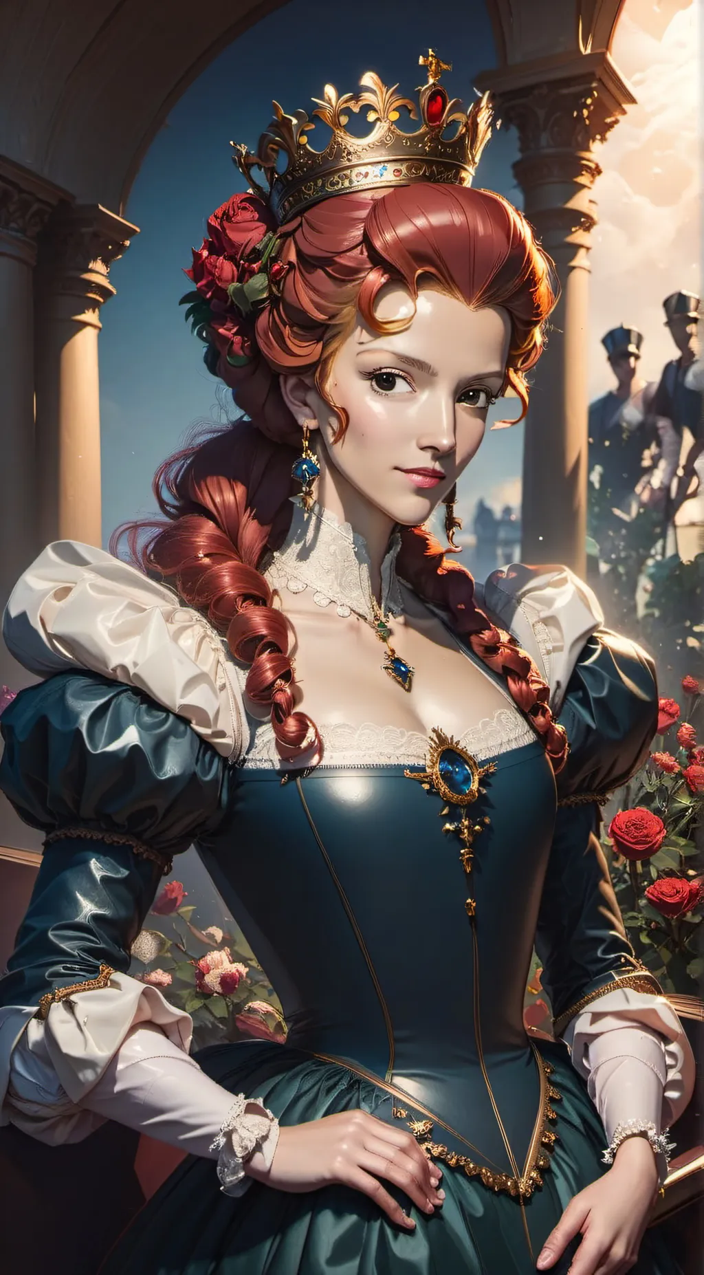 ai character: Elisabeth  background