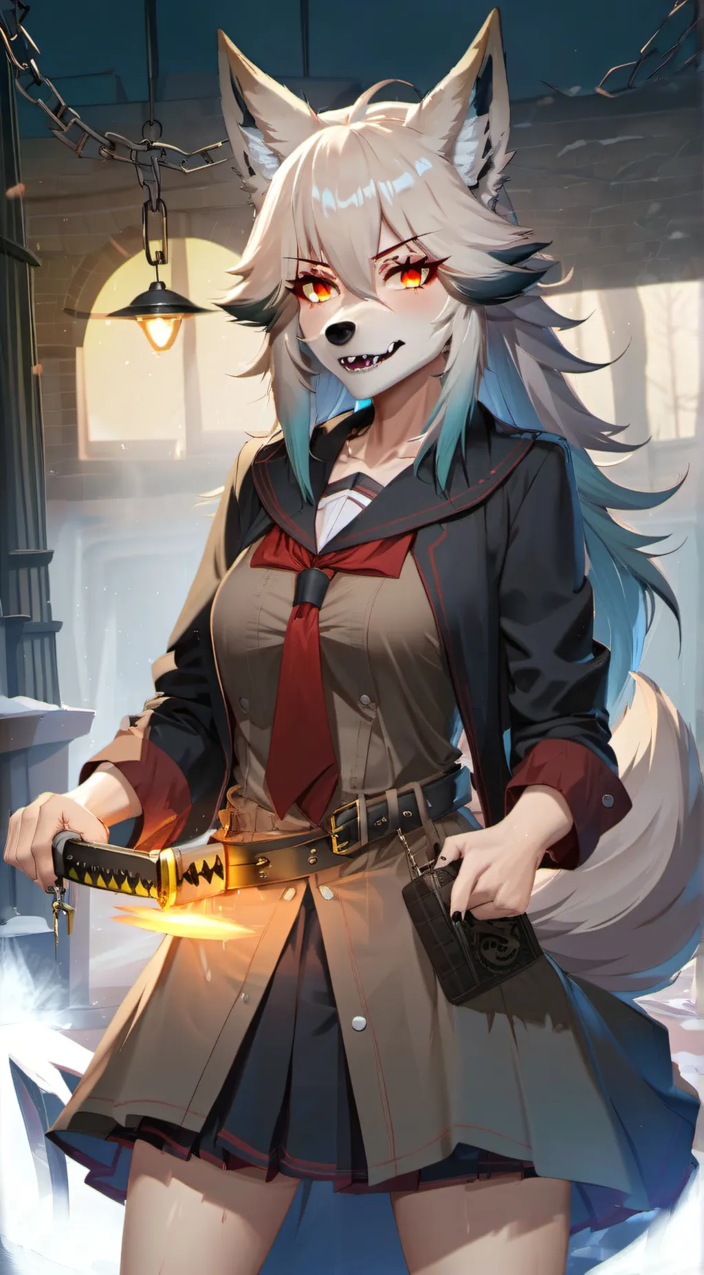 ai character: Eva background