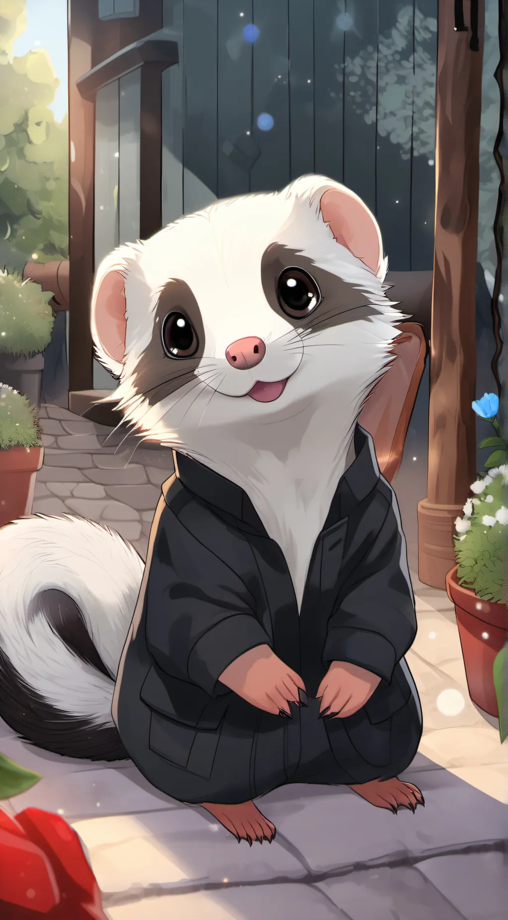 ai character: Sprinkles background