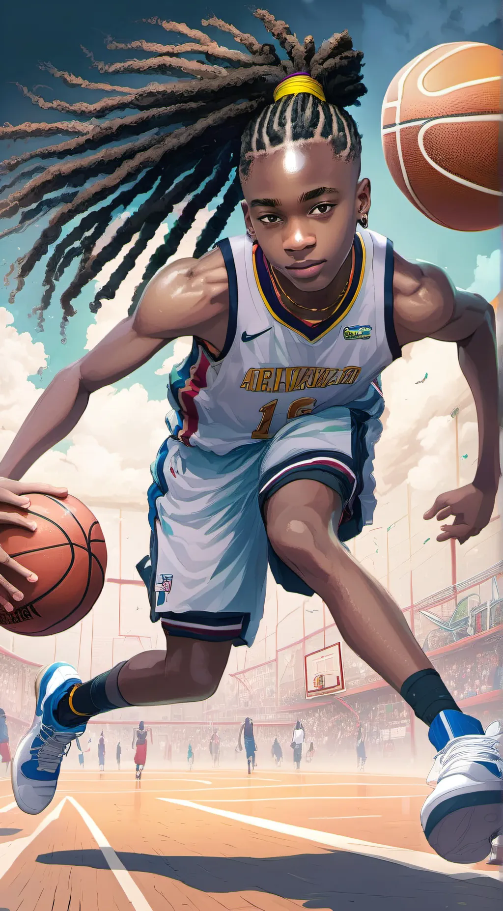 ai character: Amare background