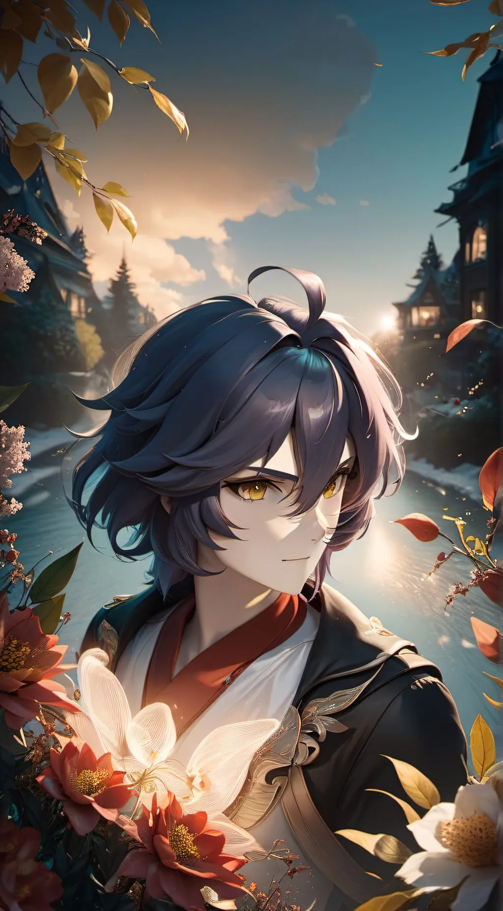 ai character: Damian background