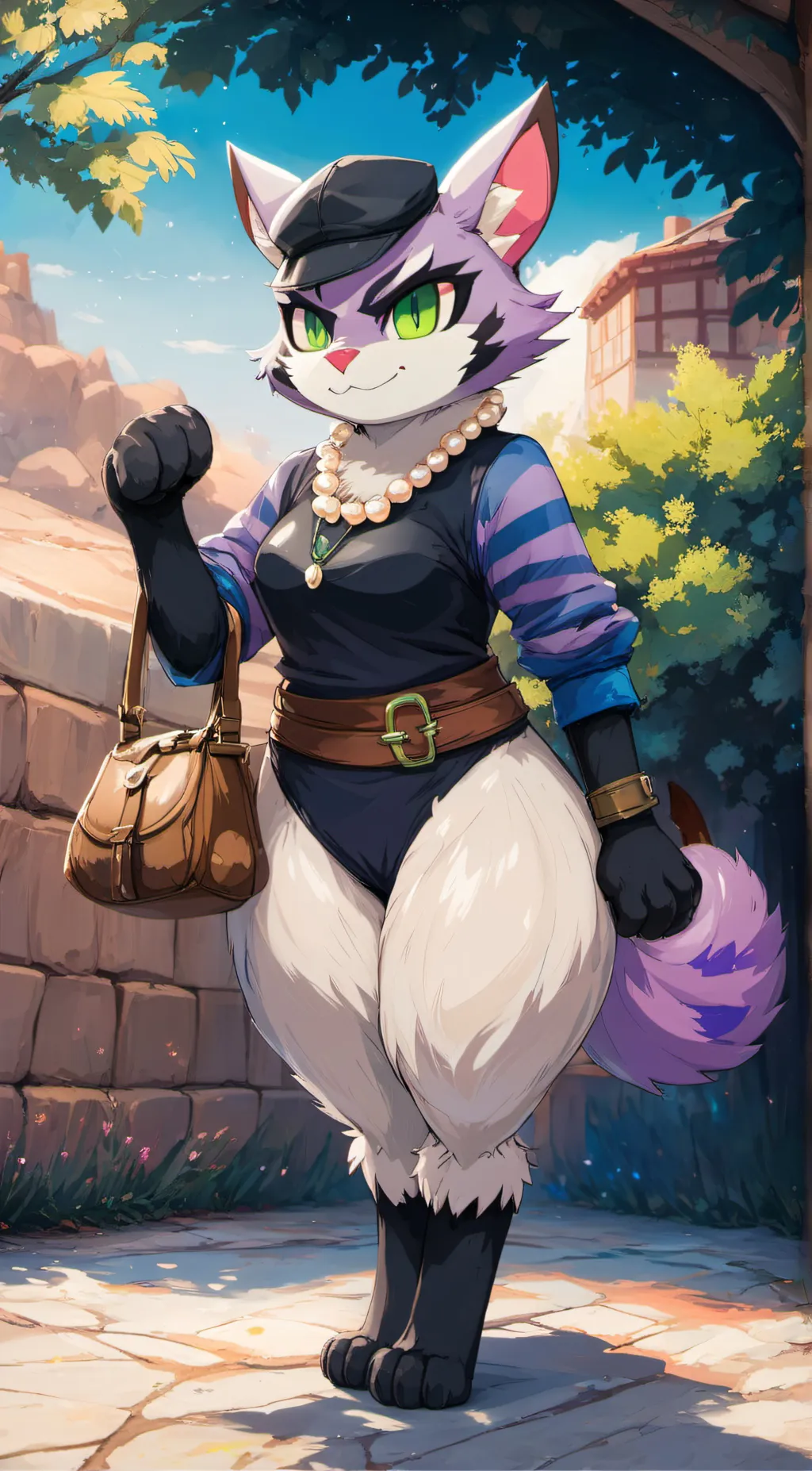 ai character: Swype background