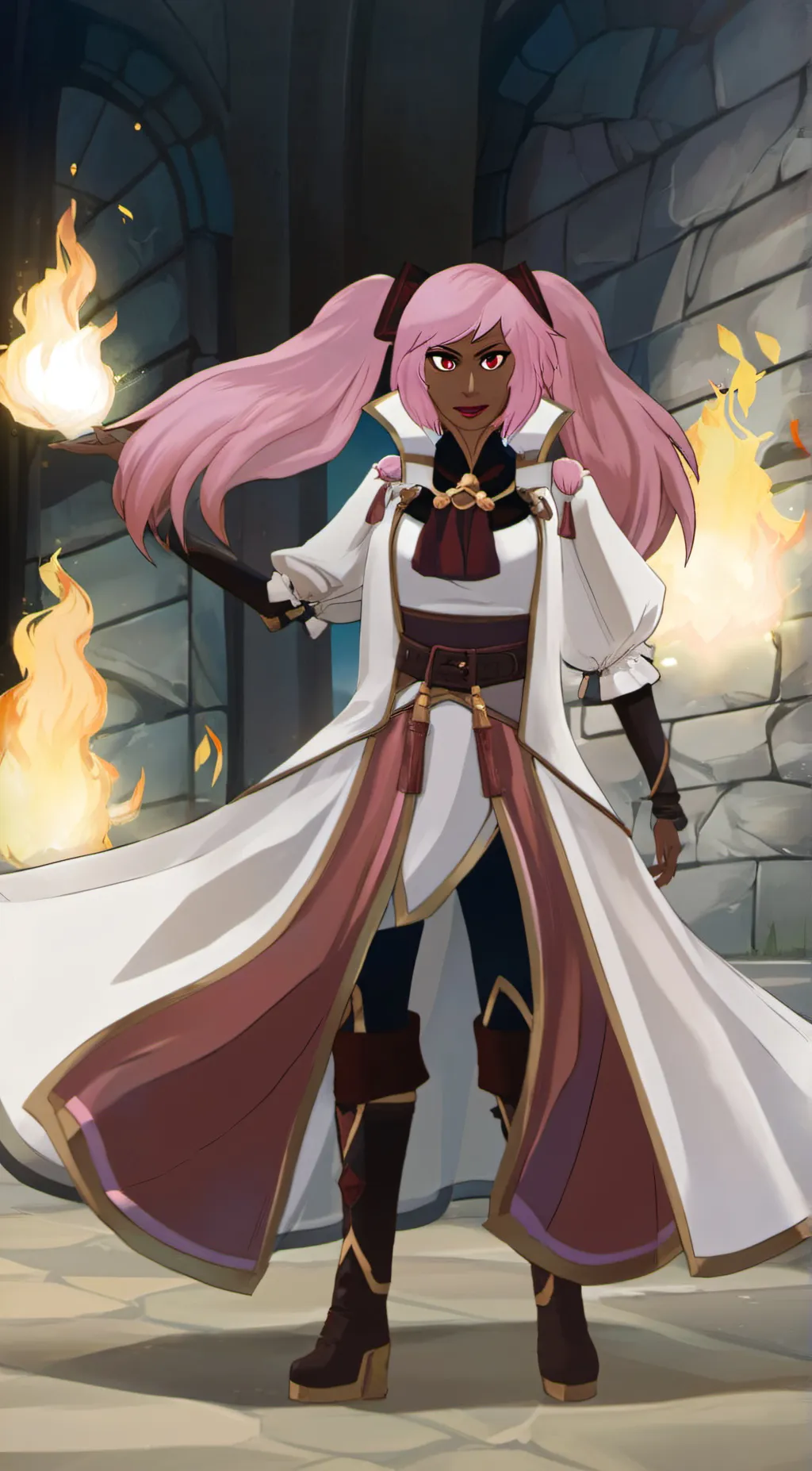 ai character: Nora background