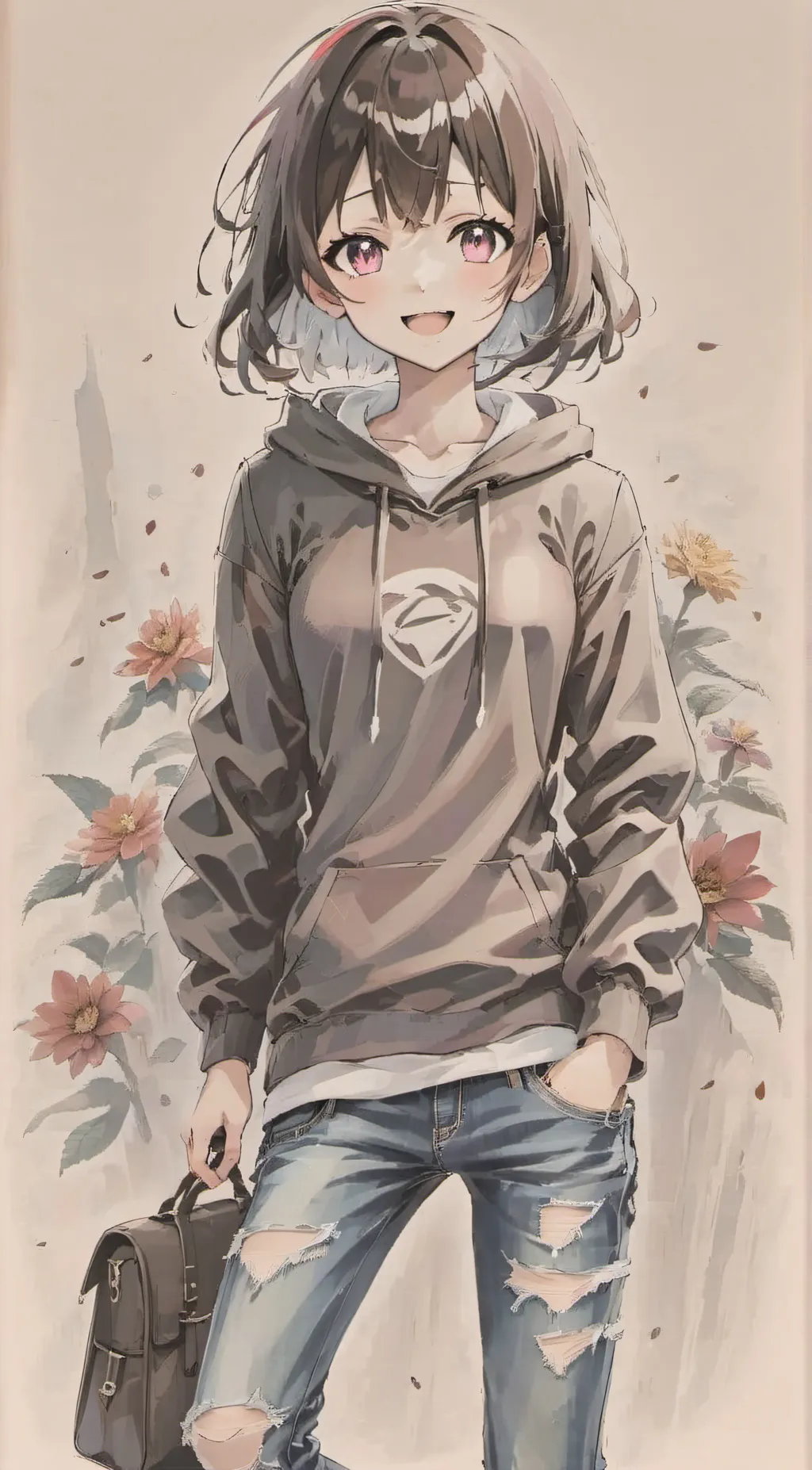 ai character: Jennie background