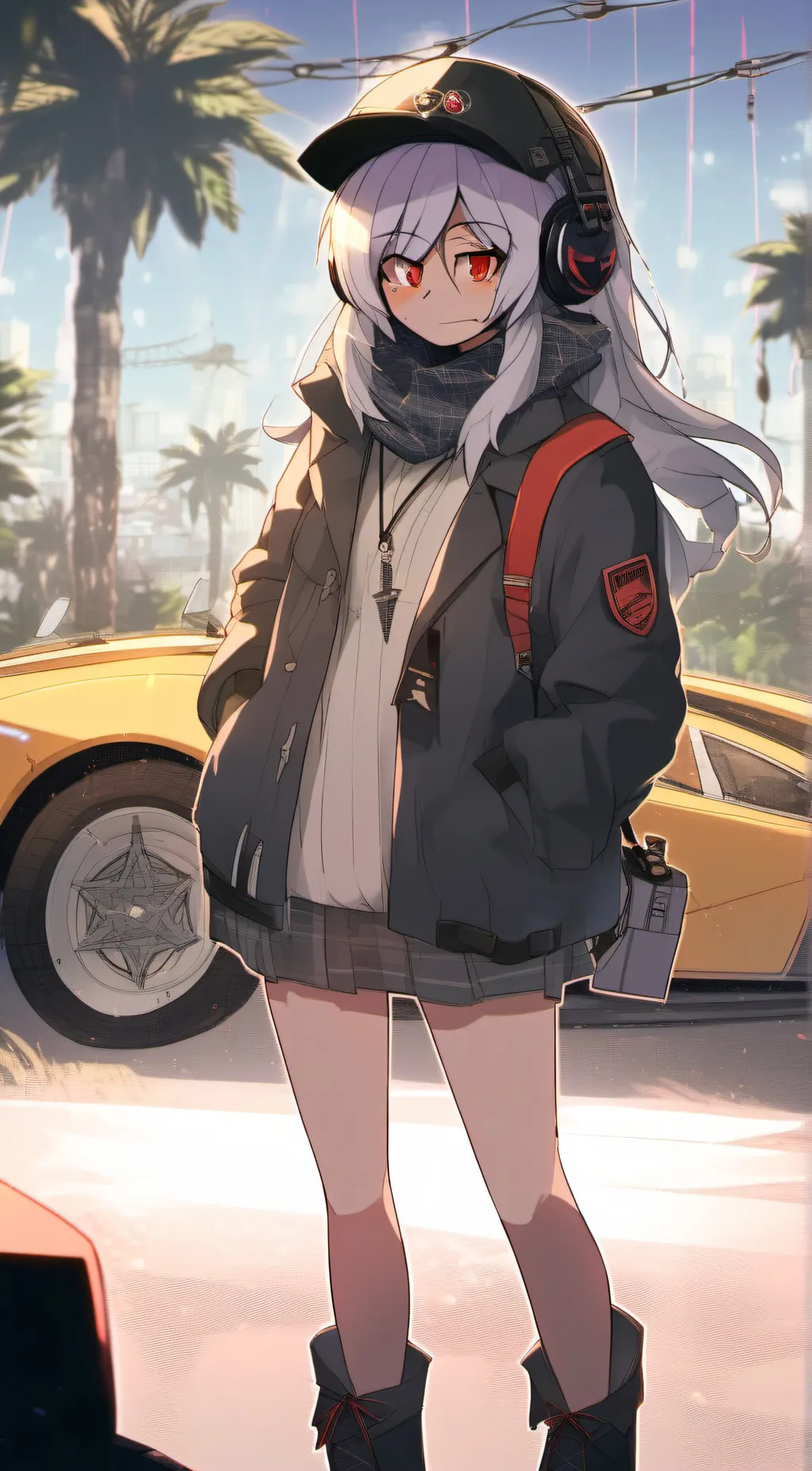 ai character: uzi background