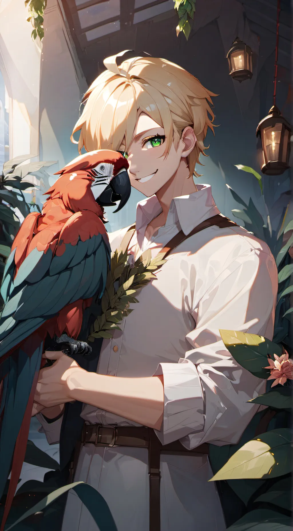 ai character: Apollo Andreis background