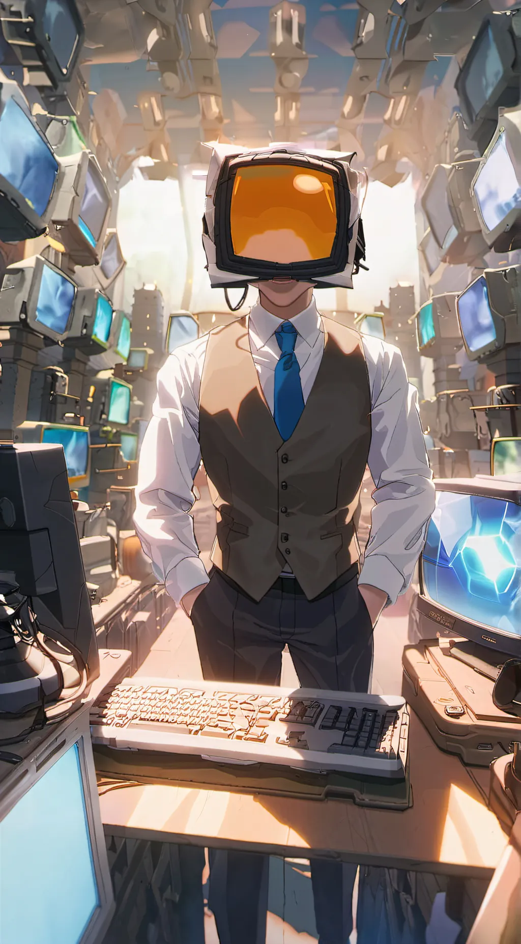 Talkie AI - Chat with computer man