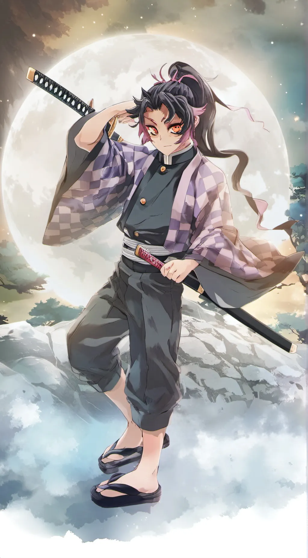 ai character: Terra background