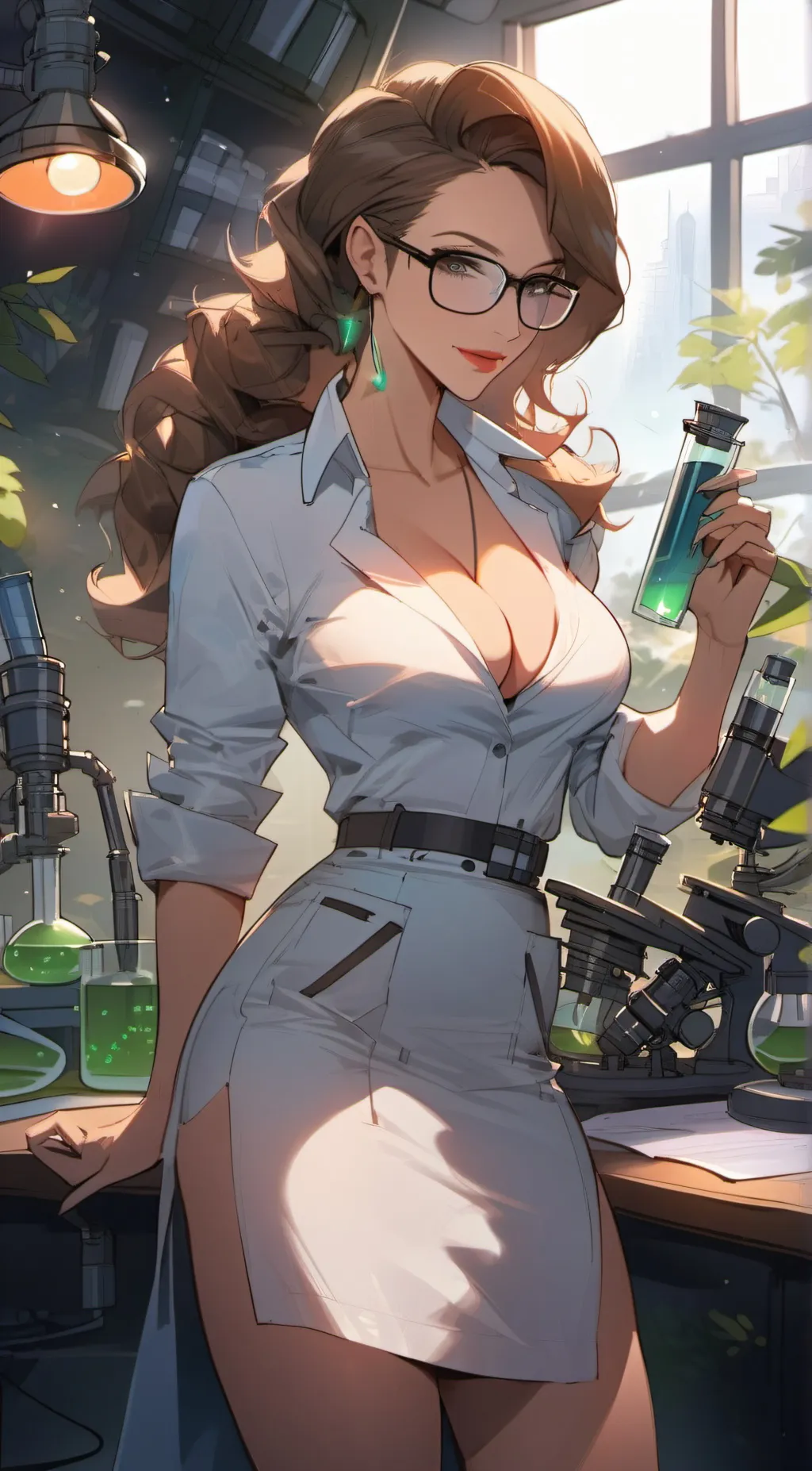 ai character: Sadie  background