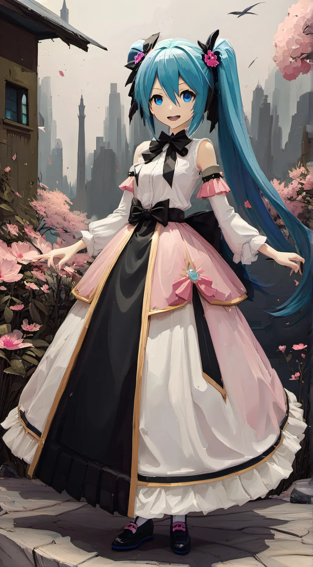 ai character: language speaker background