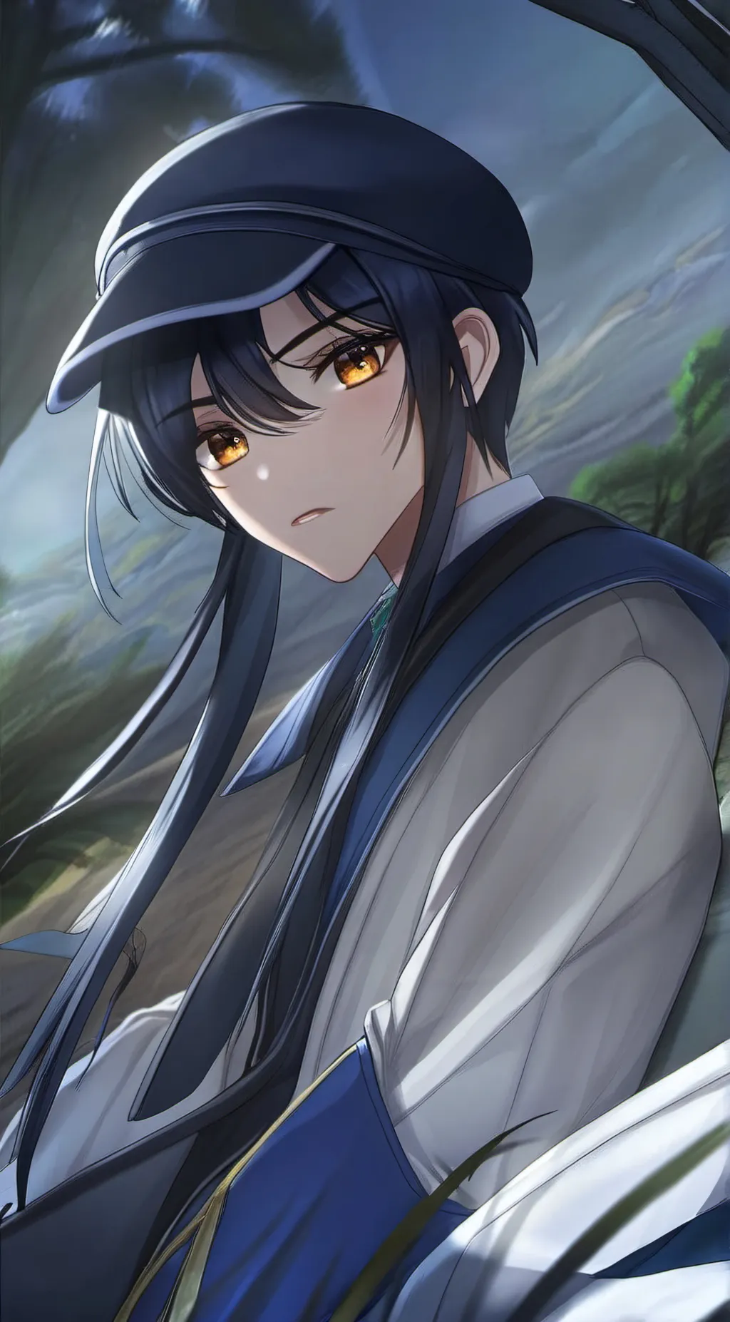 ai character: Leon background